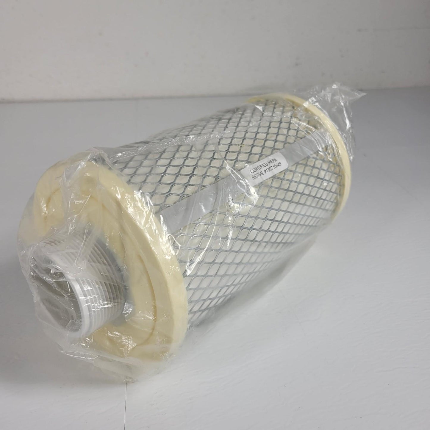 HEPA Air Filter Threaded Canister Height 8", Thread 2-1/4", Diameter 5-1/4"