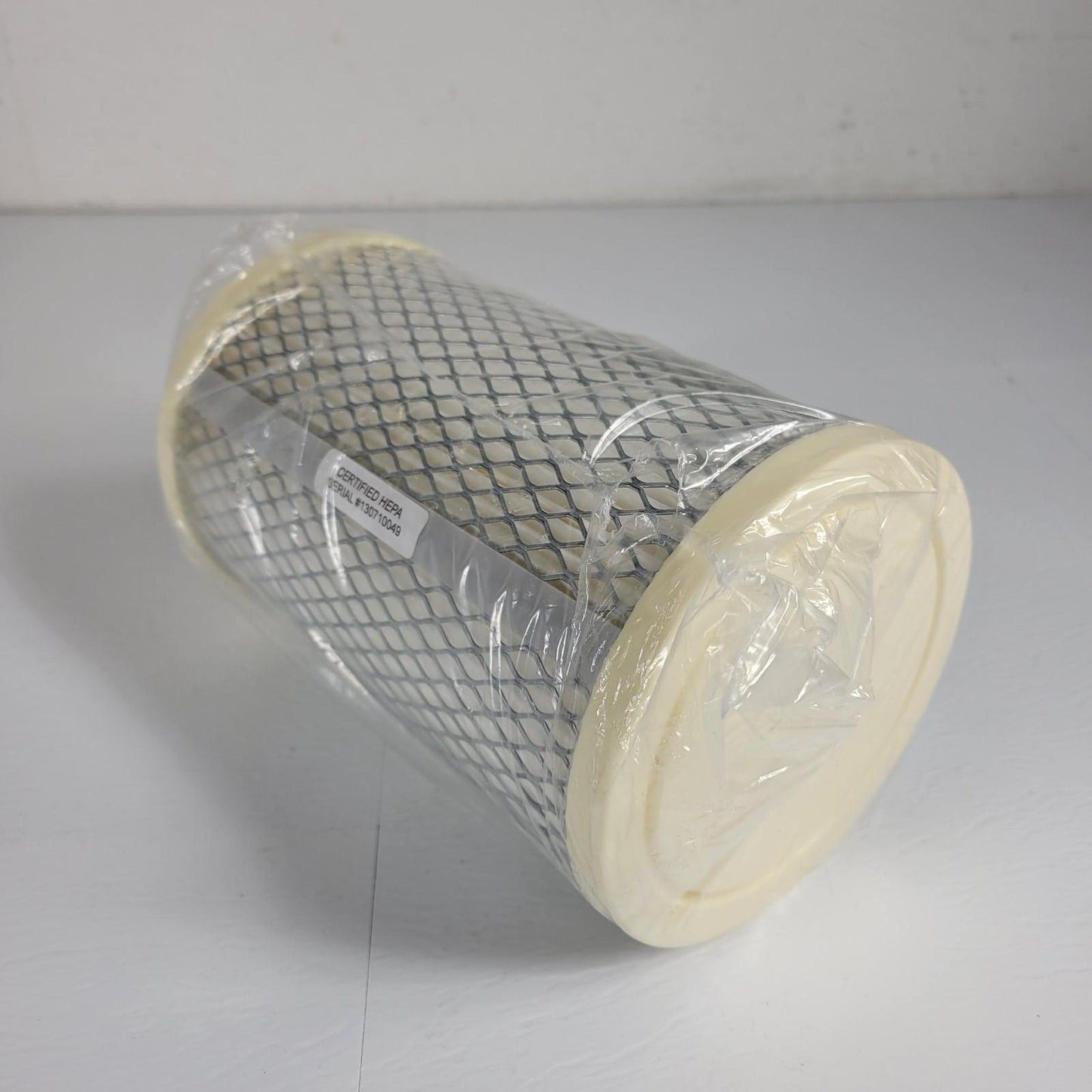 HEPA Air Filter Threaded Canister Height 8", Thread 2-1/4", Diameter 5-1/4"