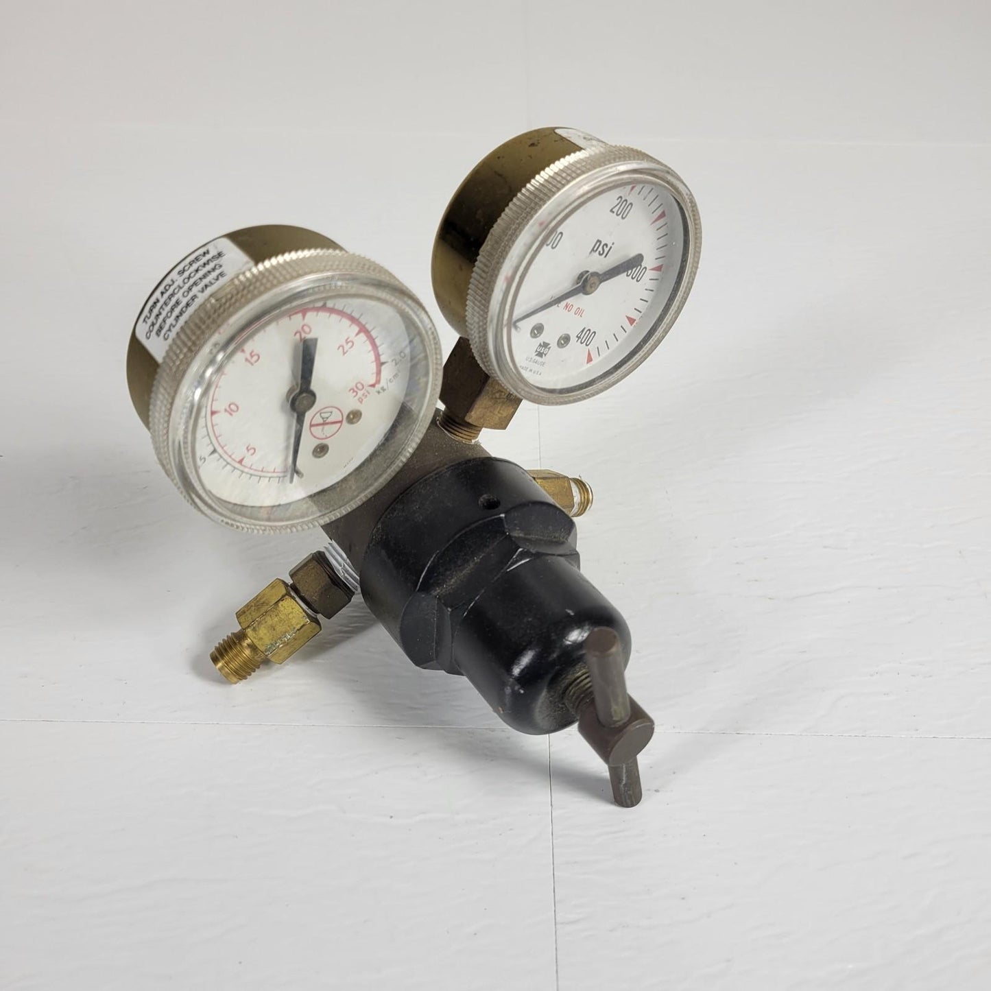 SMITH H1945C-510 Acetylene Gas Regulator For Torching/Welding Brass Construction
