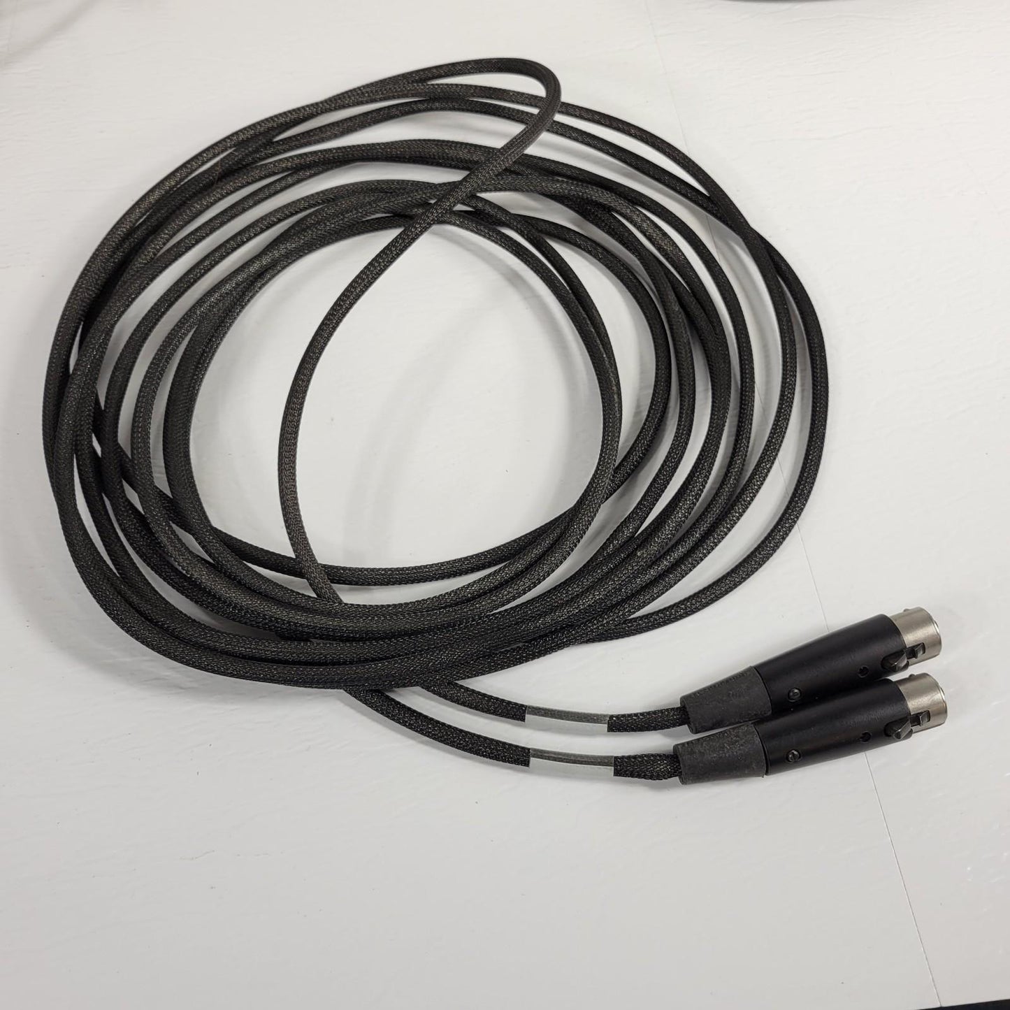 Lot of Three SWITCHCRAFT 231 25' 3-Pin XLR Female To Female Cables For Audio