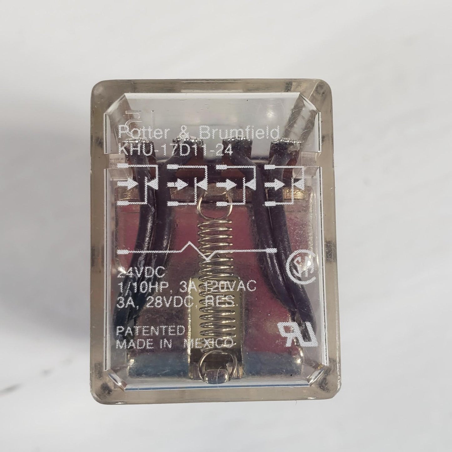POTTER & BRUMFIELD KHU17D11-24V Control Component Electromechanical Relay