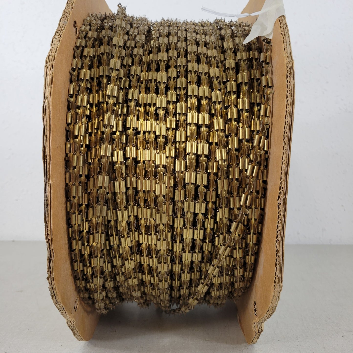 Partial Reel 10000 Count Crimps: AMP 63648-1 Faston Electical Connectors .250