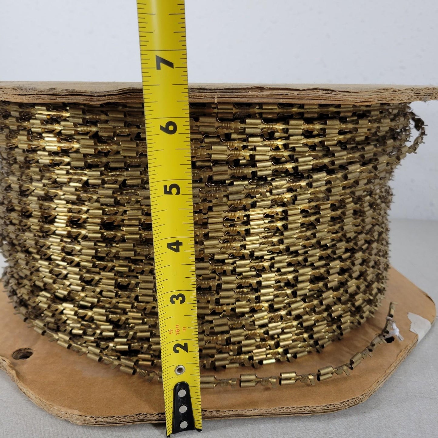 Partial Reel 10000 Count Crimps: AMP 63648-1 Faston Electical Connectors .250