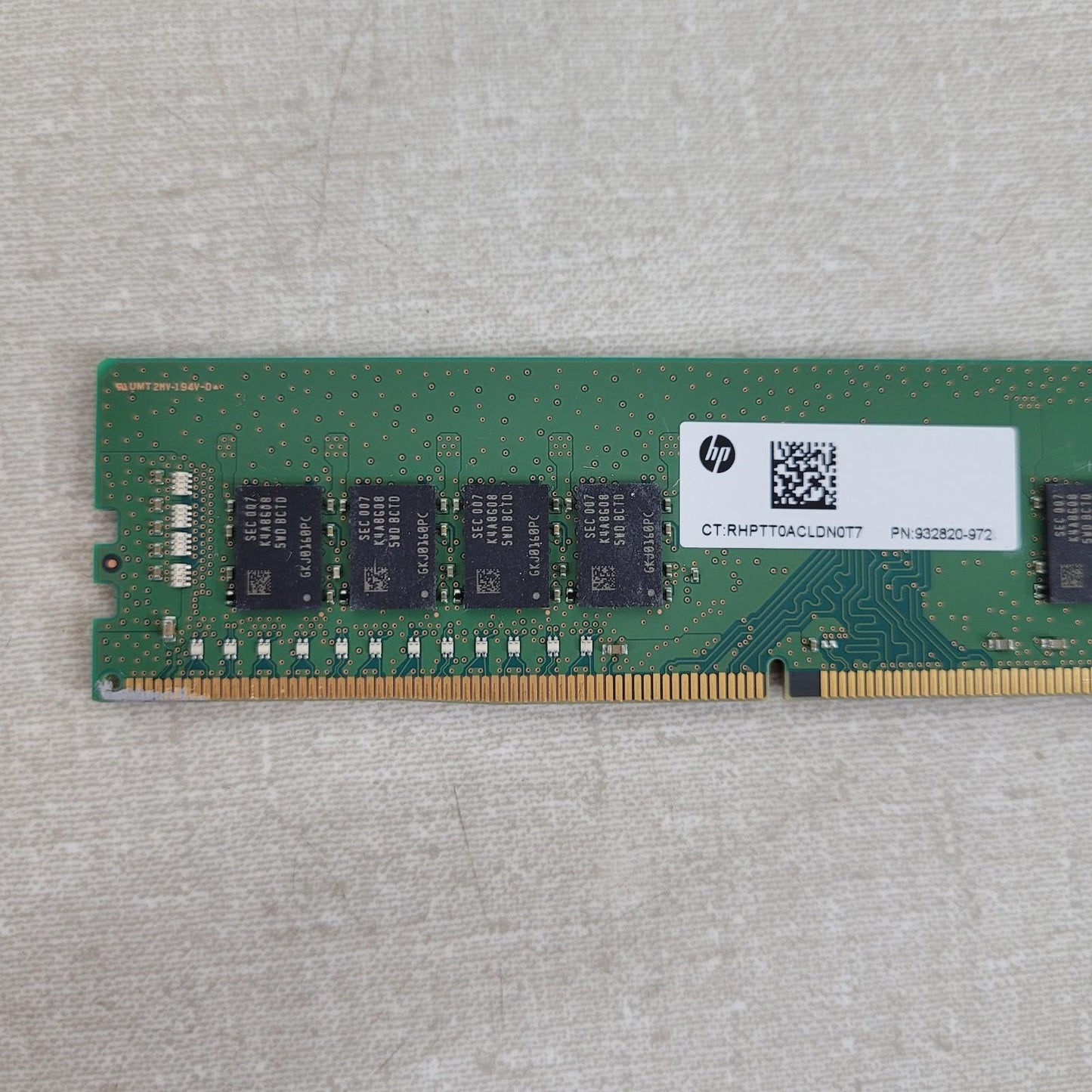 5 STICKS- Samsung 16GB DDR4-2666 PC4-21300 2Rx8 DIMM RAM Memory M378A2K43DB1-CTD