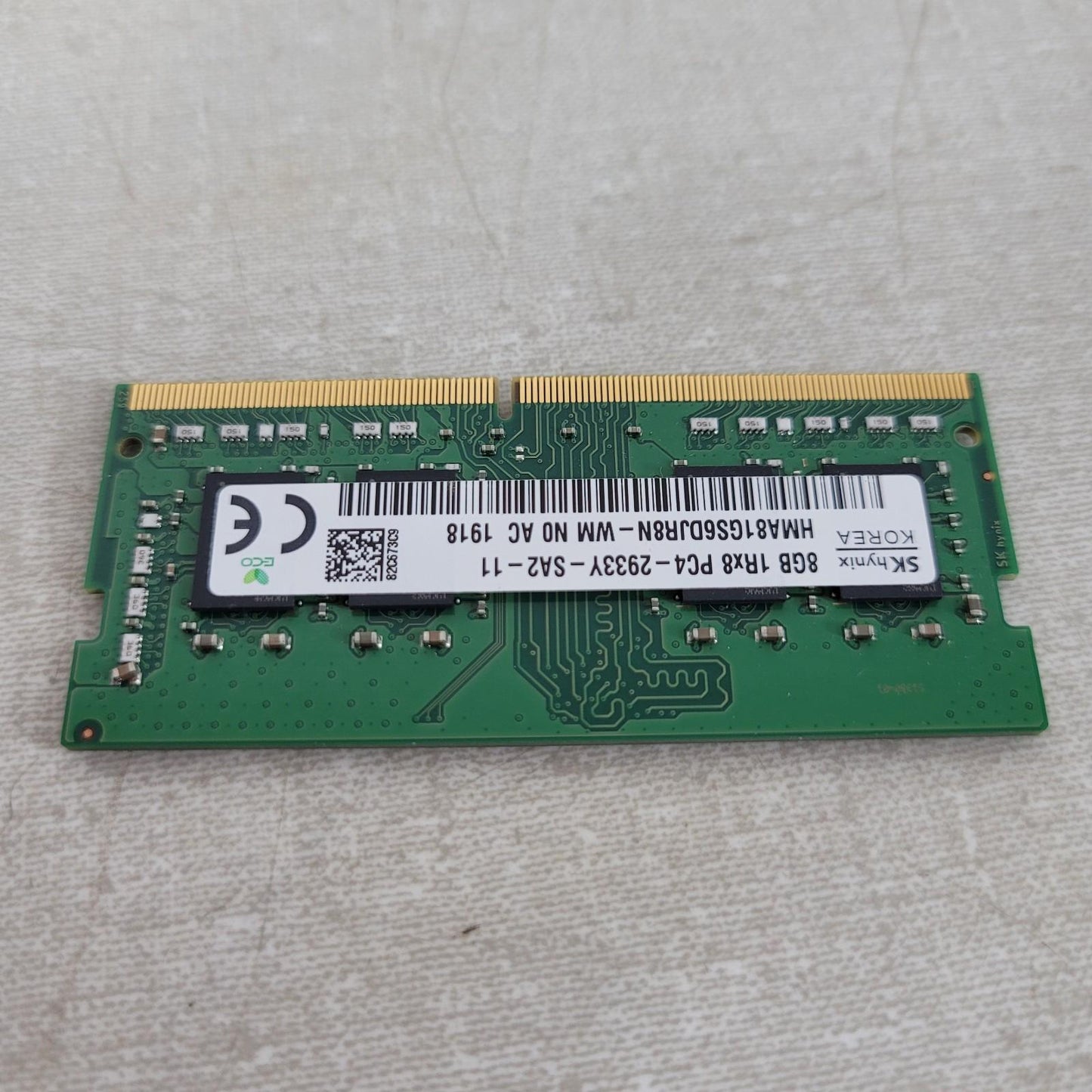 4 STICKS- Hynix HMA81GS6DJR8N-WM 8GB DDR4 2933MHz PC4-23400 SODIMM Laptop RAM