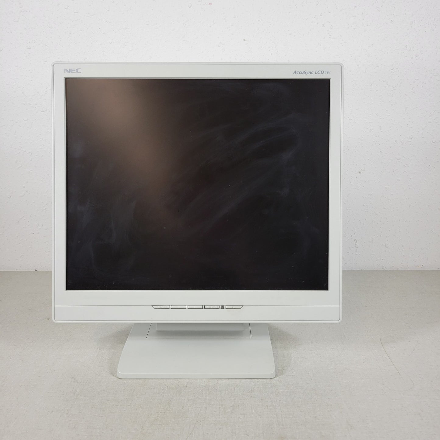 Vintage NEC L172R6 AccuSync LCD71V Monitor Aspect Ratio 4:3 Resolution 1280x1024