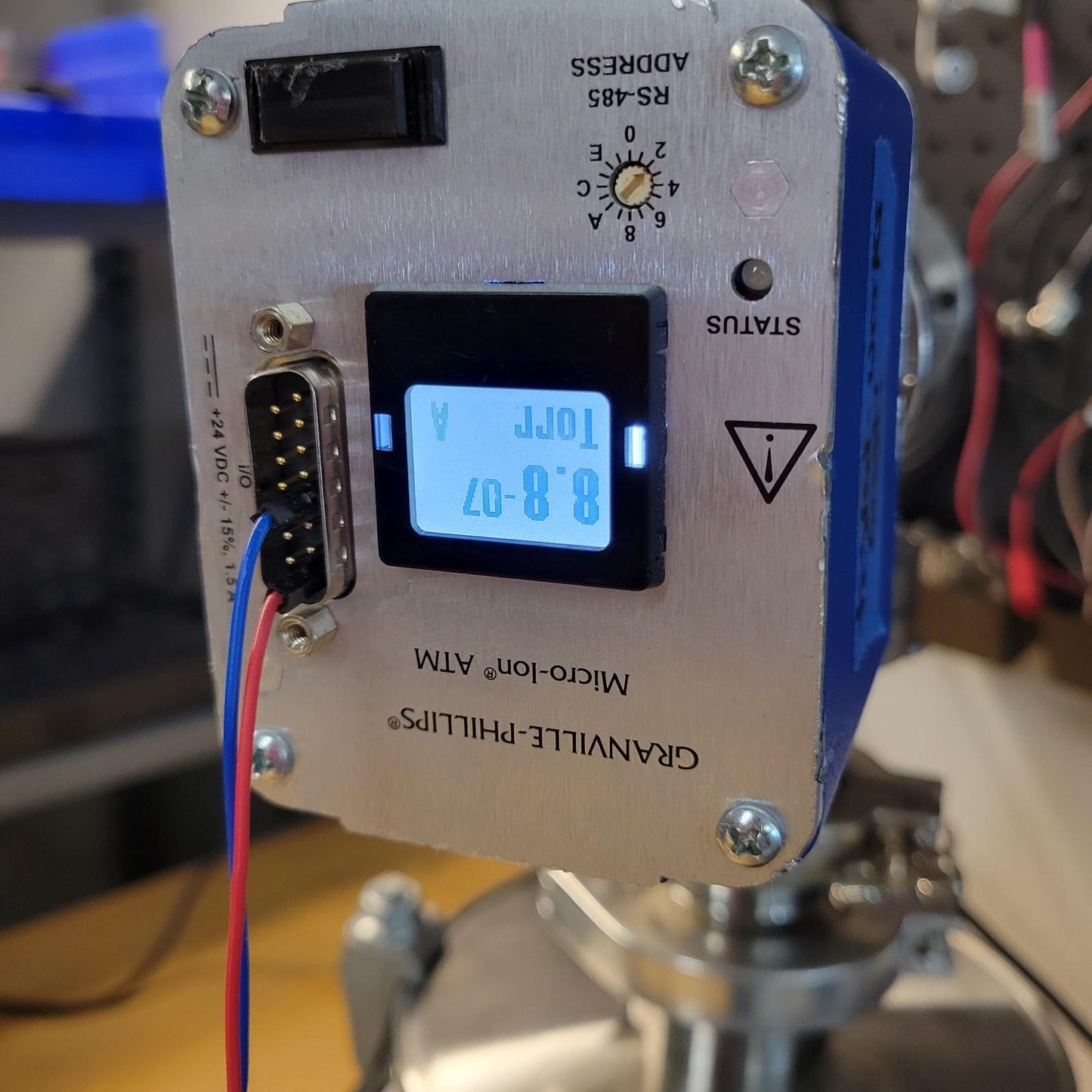 TESTED to 8E-7 Torr: Leybold Vacuum TurboVac TW700L-TDL Wide Range Turbo Drive