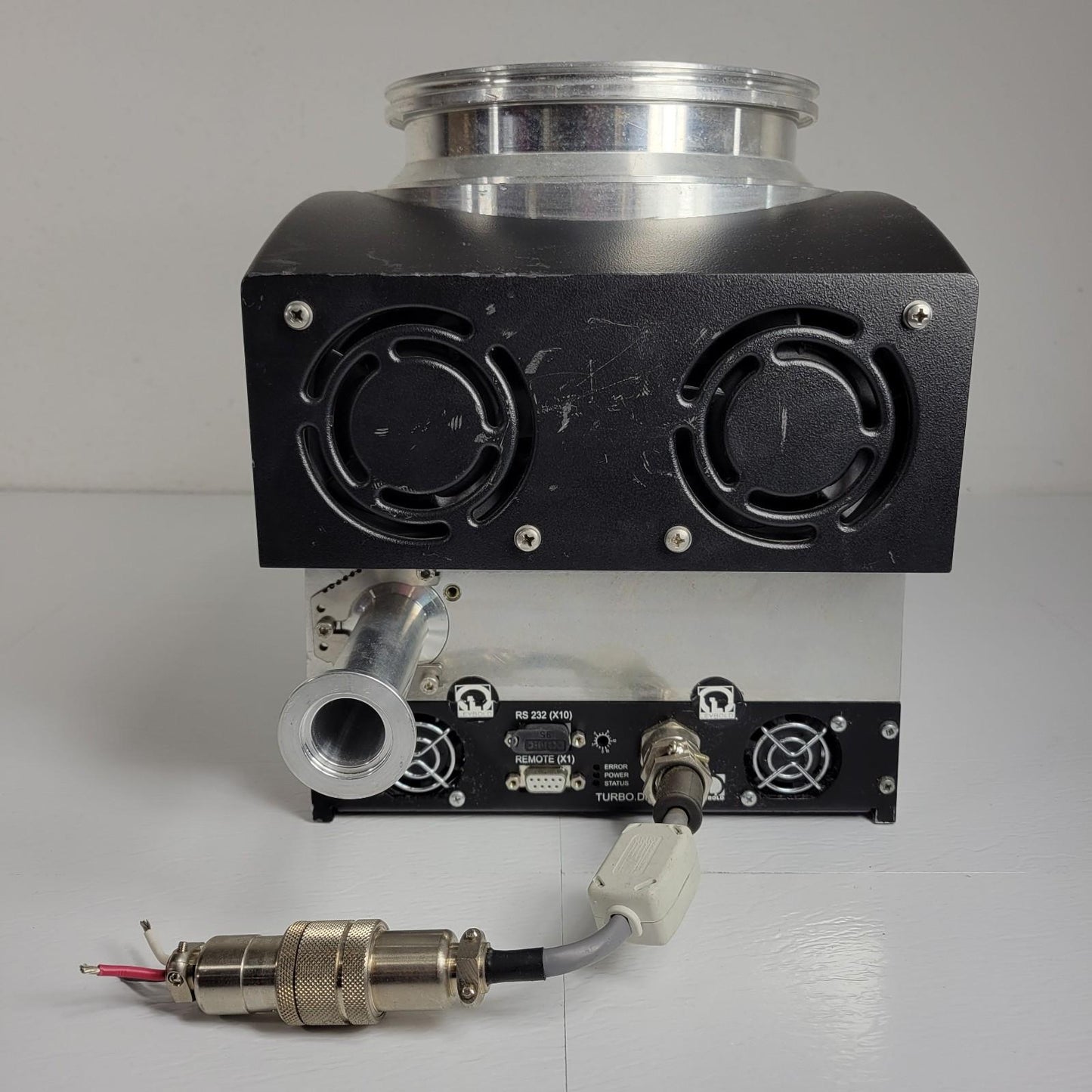 TESTED to 8E-7 Torr: Leybold Vacuum TurboVac TW700L-TDL Wide Range Turbo Drive
