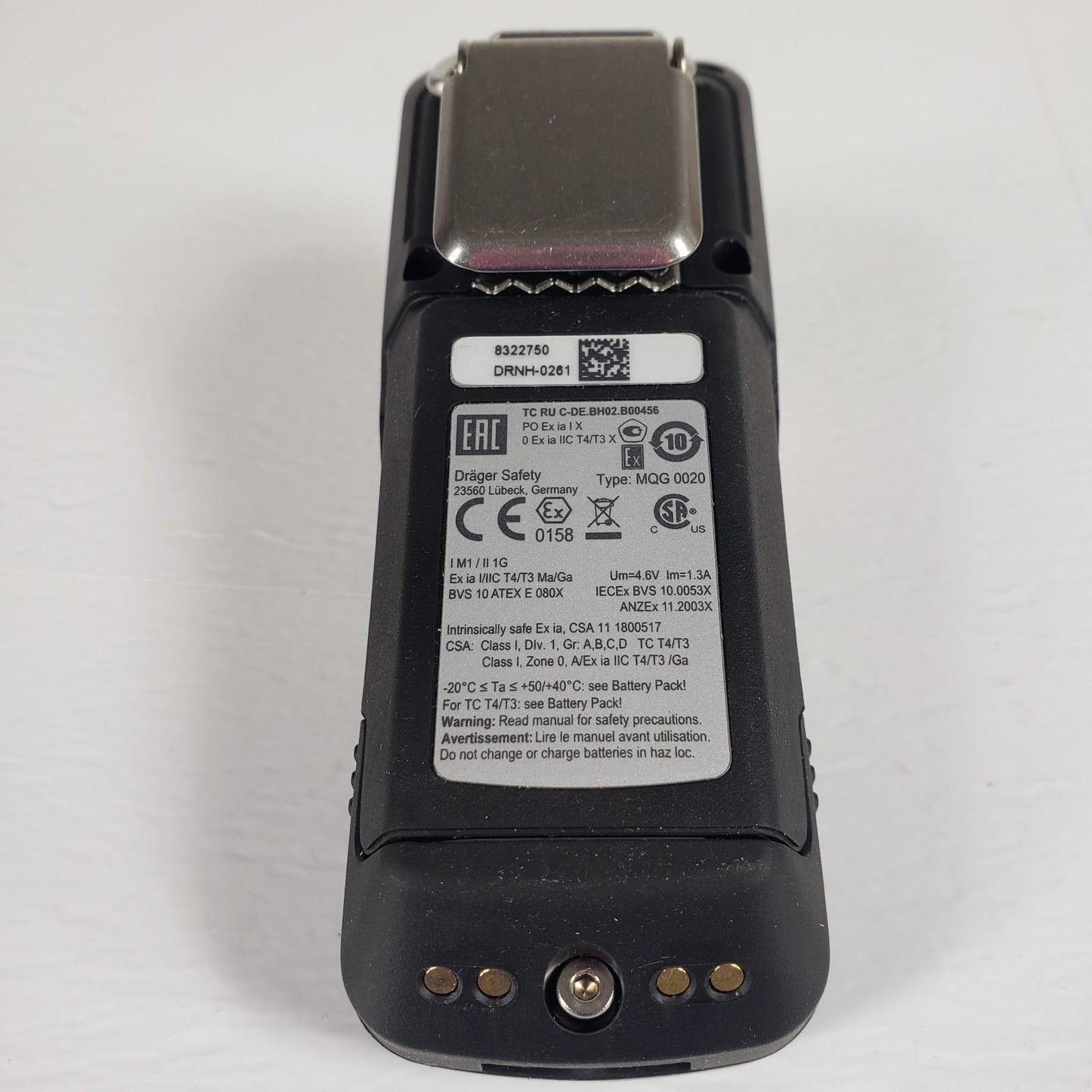 TESTED Dräger X-am 5100 Portable Single-gas Detector For H2O2 HF HCL & Hydrazine