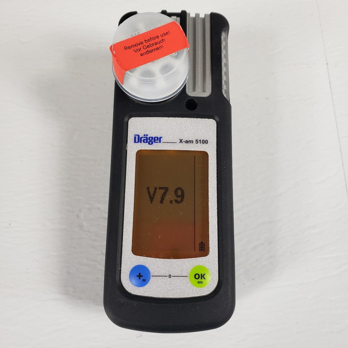 TESTED Dräger X-am 5100 Portable Single-gas Detector For H2O2 HF HCL & Hydrazine