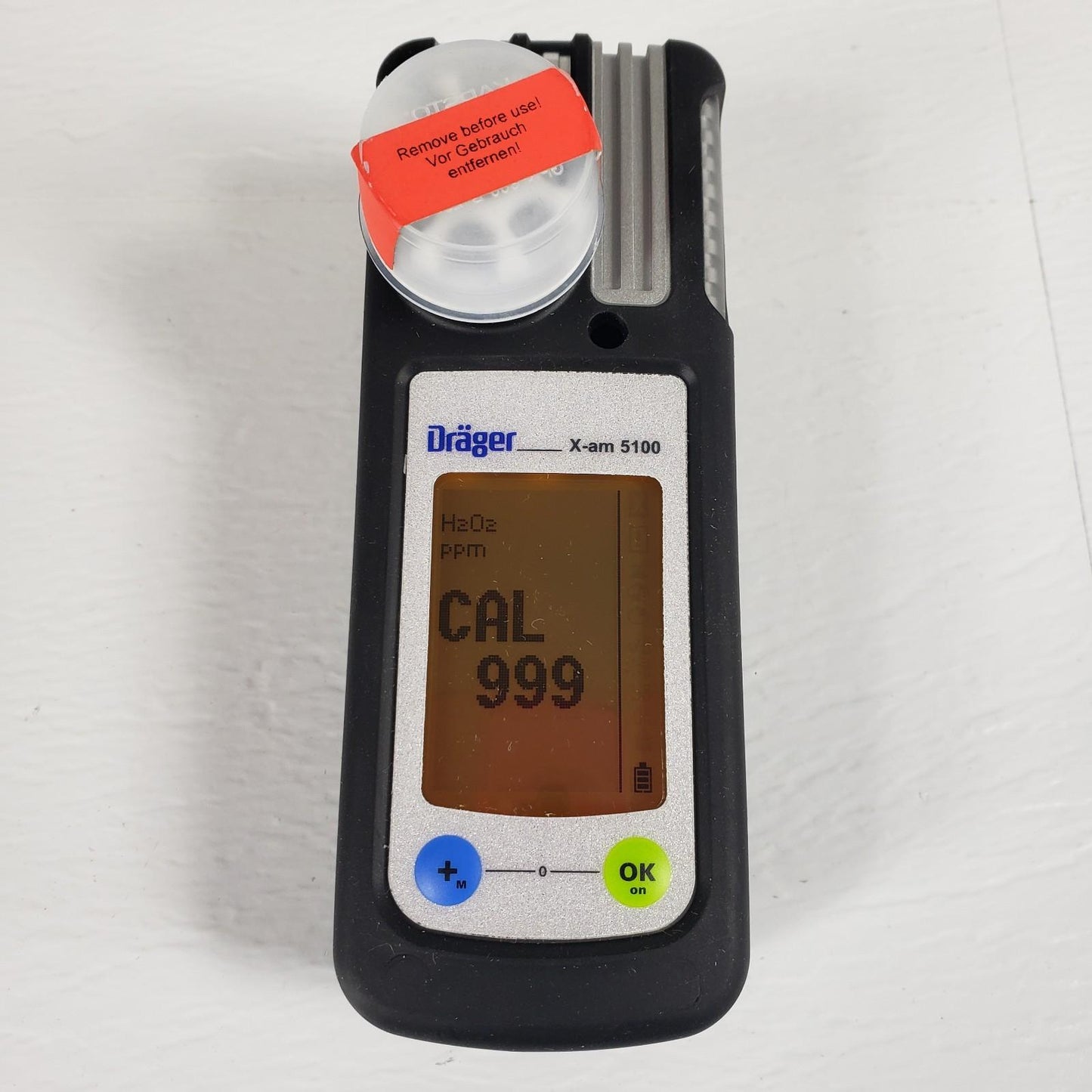 TESTED Dräger X-am 5100 Portable Single-gas Detector For H2O2 HF HCL & Hydrazine