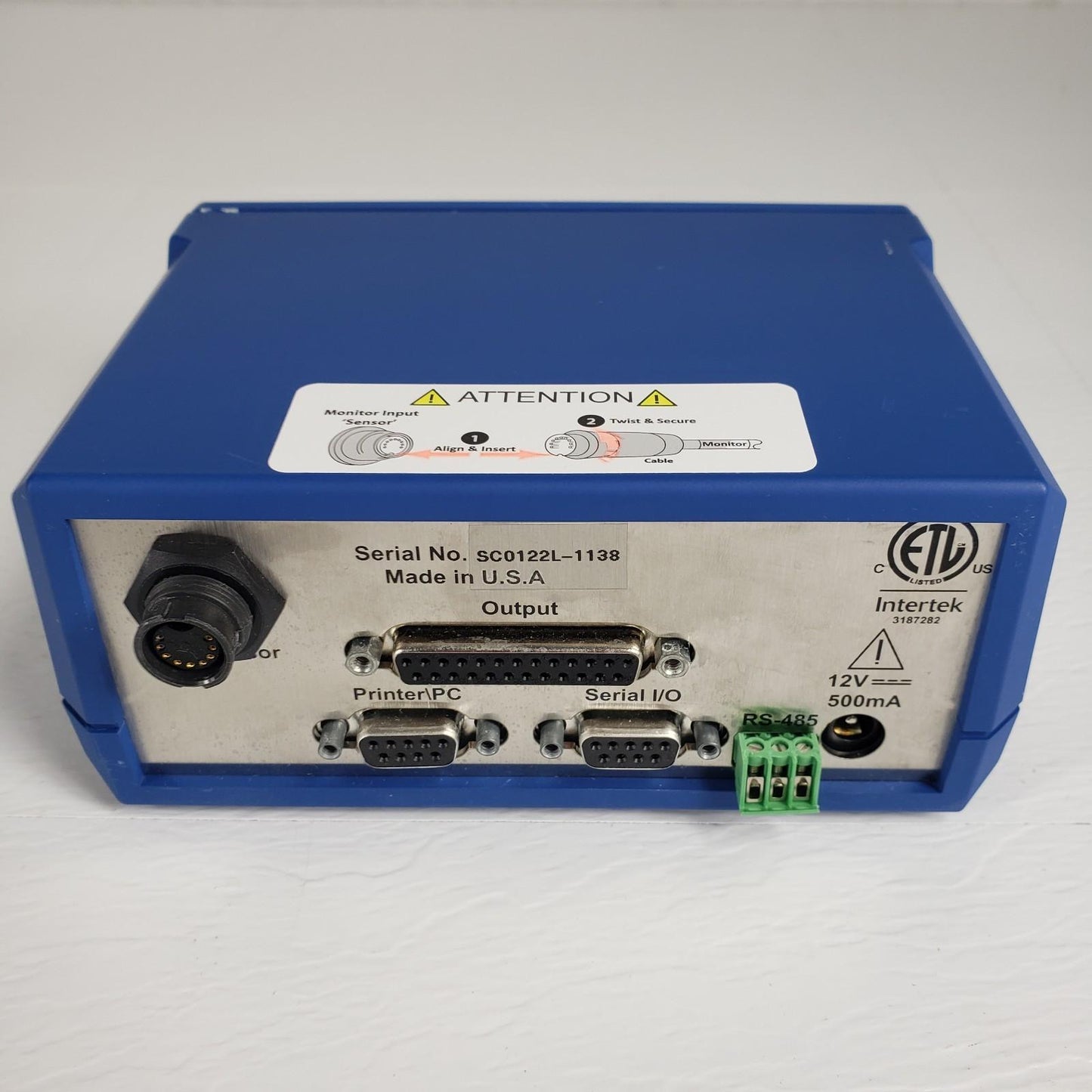 Parker SciLog SciCon Conductivity And Temperature Monitor For Single Use Sensors