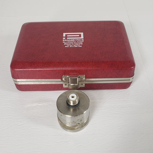 Olympus Panametrics 395 Immersion Transducer 2.25 MHz 1.5" Wavelength w/ Case