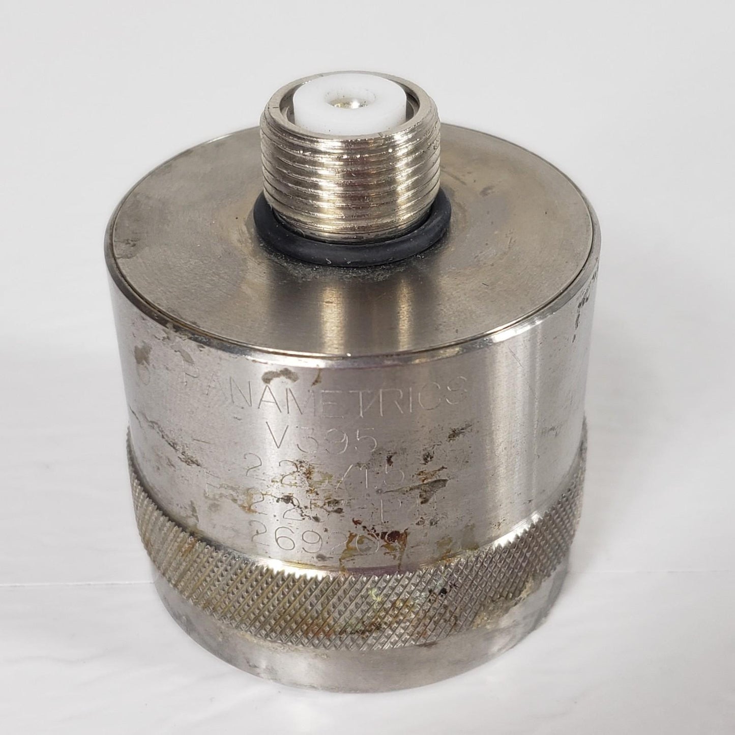 Olympus Panametrics 395 Immersion Transducer 2.25 MHz 1.5" Wavelength w/ Case