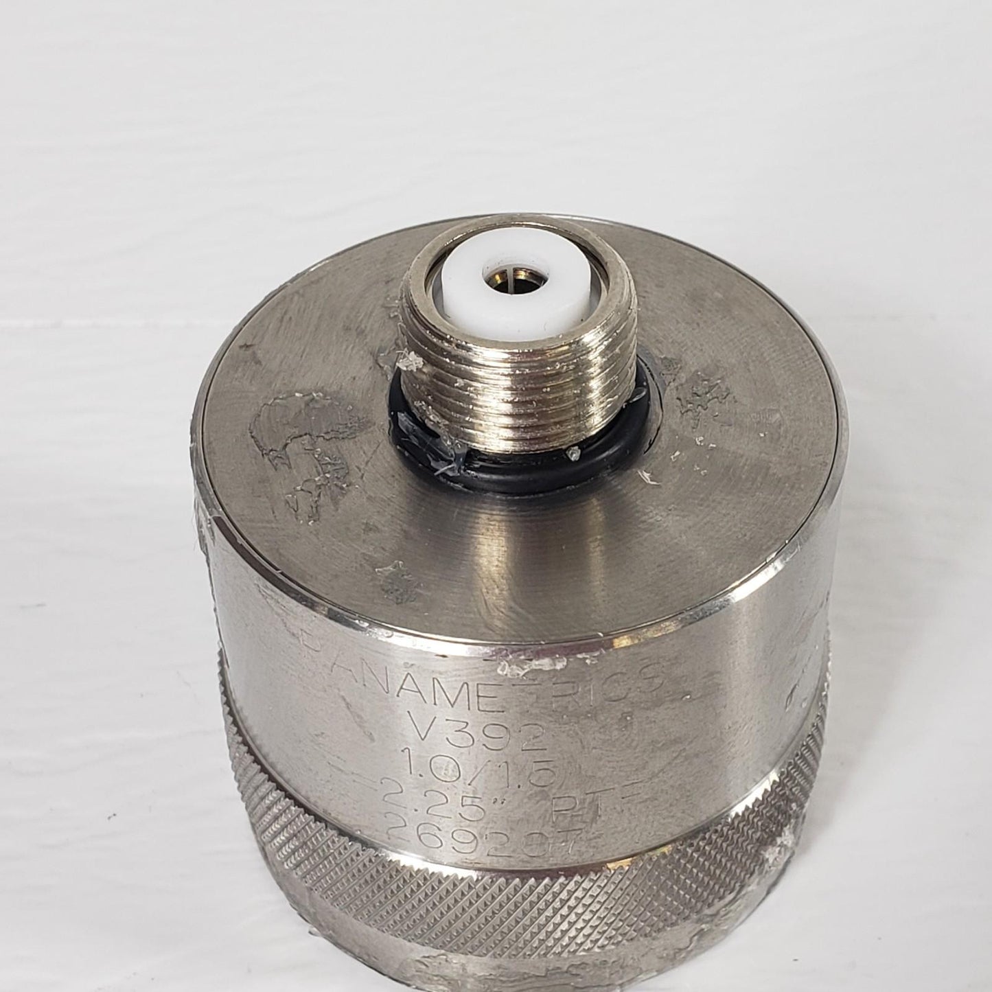 Olympus Panametrics 392 Immersion Transducer 2.25" PTF 1.0/1.5 Wavelength