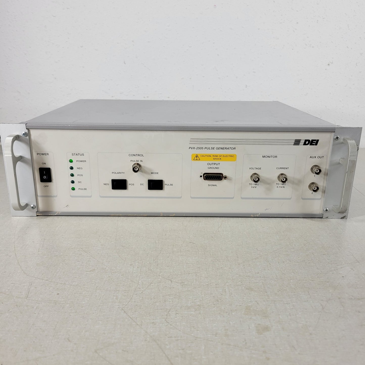 TESTED WORKS BNC DEI Directed Energy PVX-2505 Pulse Generator 10A 50KHz 50V DC