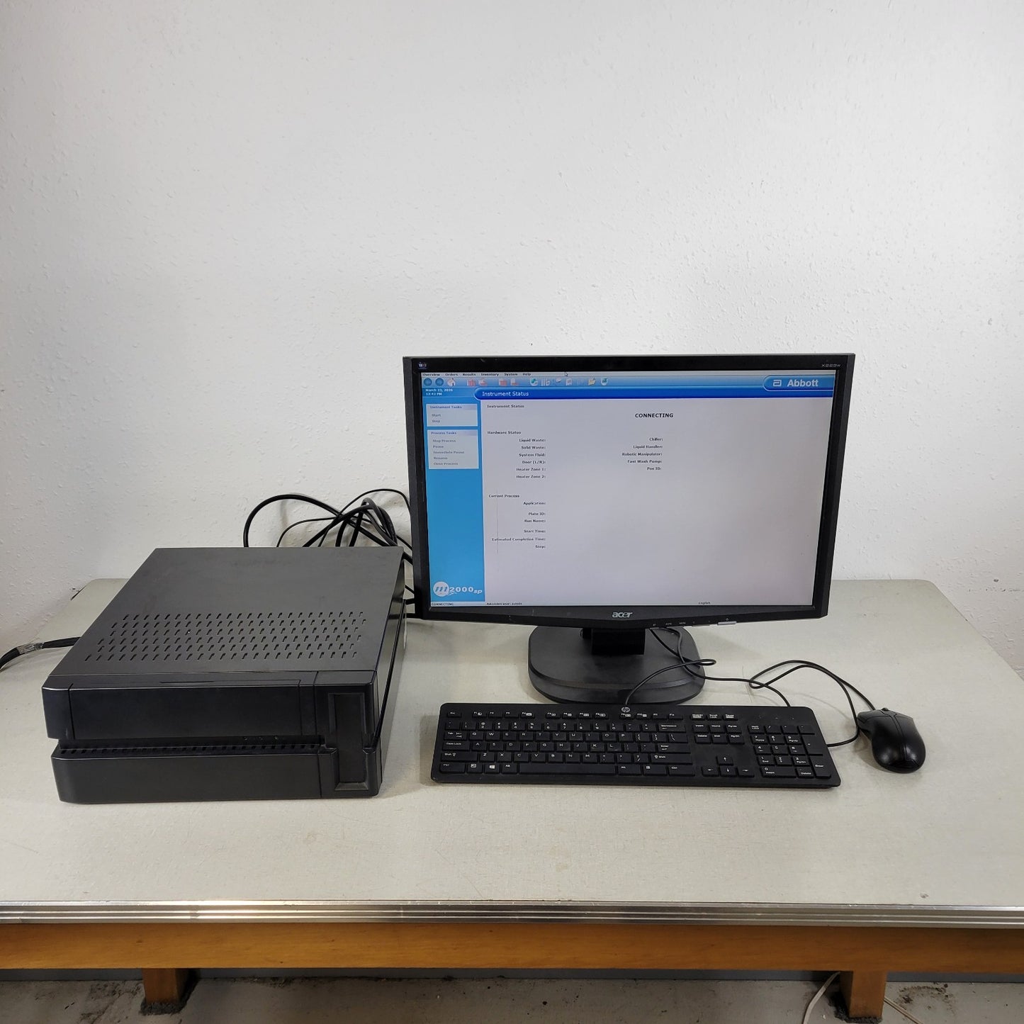 Abbott m2000sp Automated Sample Prep & Diagnostic Control Computer w/ Software