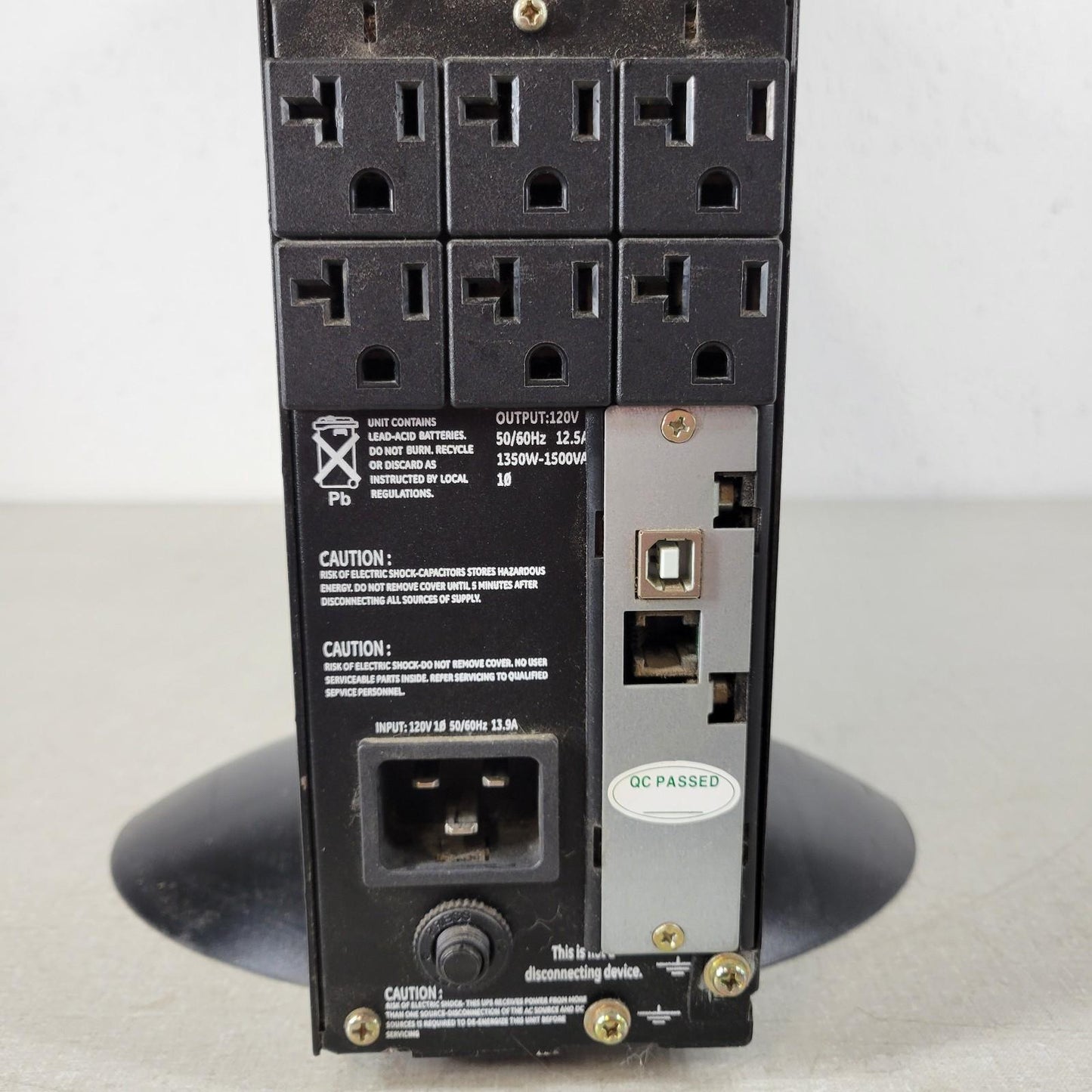 General Electric GE VH1500 VH Series Uninterruptible Power Supply UPS 120V