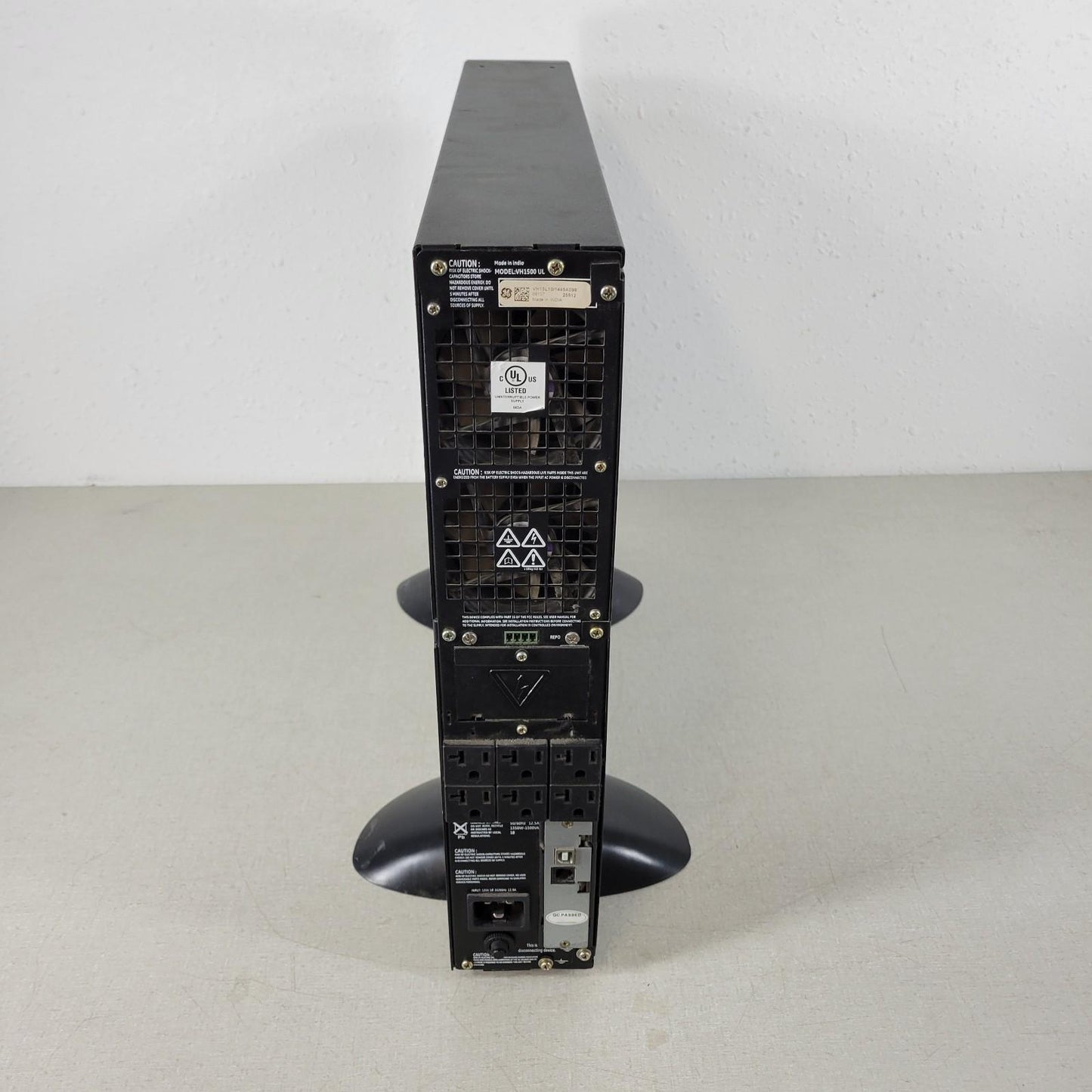 *No Batteries* General Electric GE VH1500 Uninterruptible Power Supply UPS 120V