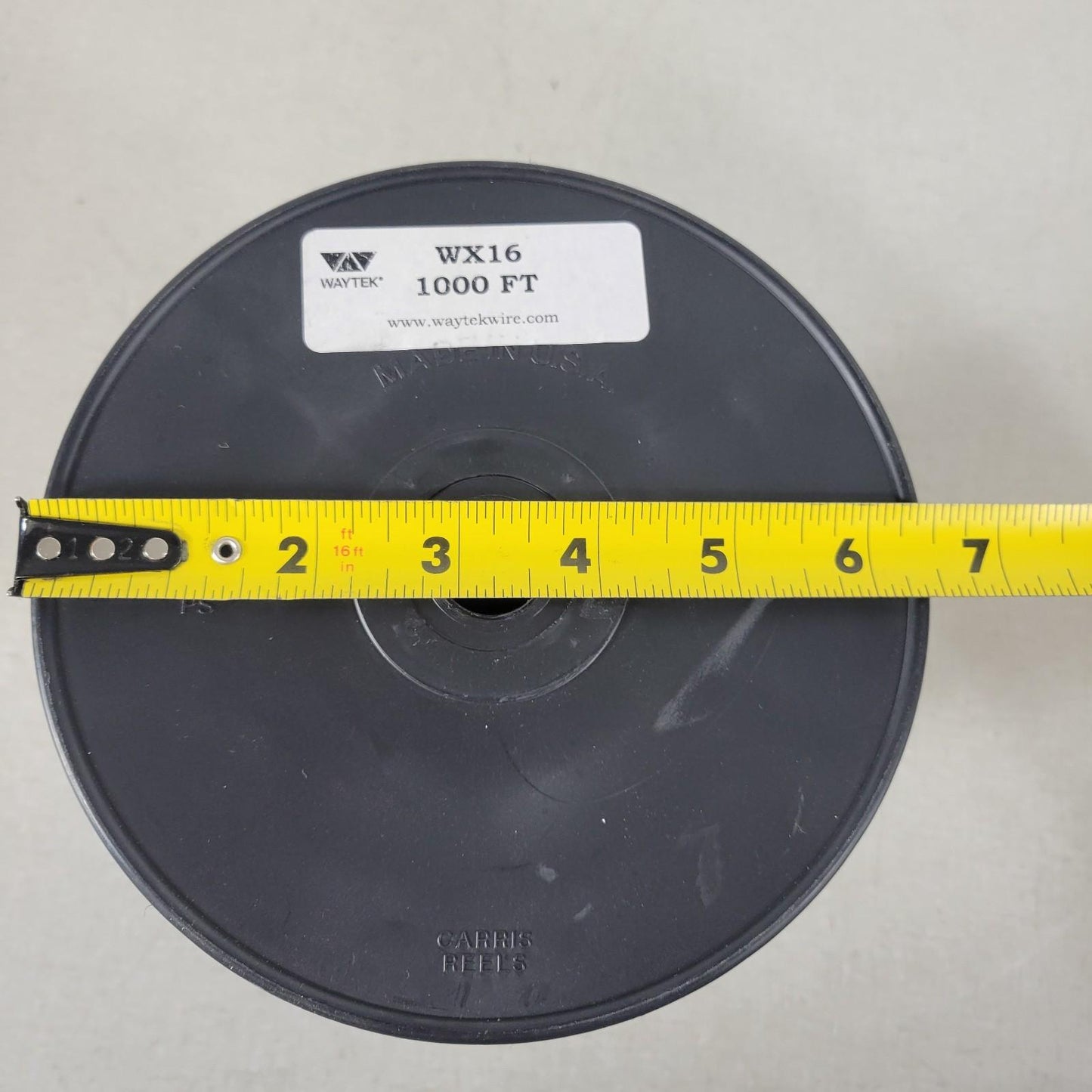Partial Reel 280ft Waytek WX16-7 Automotive Primary Wire GPT Standard Wall 14GA