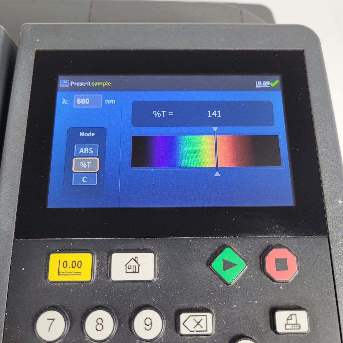 TESTED Thermo Scientific Genesys 30 Digital Visible Spectrophotometer 335-1000nm