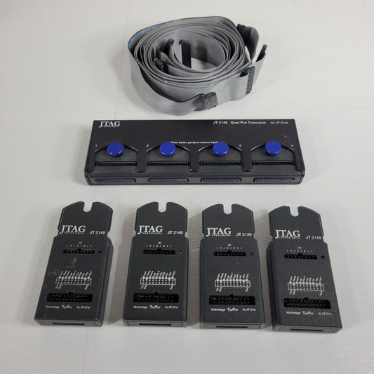 JTAG Technologies JT 2148 + 4x JT 2149 QuadPod Transceiver High Speed Programmer
