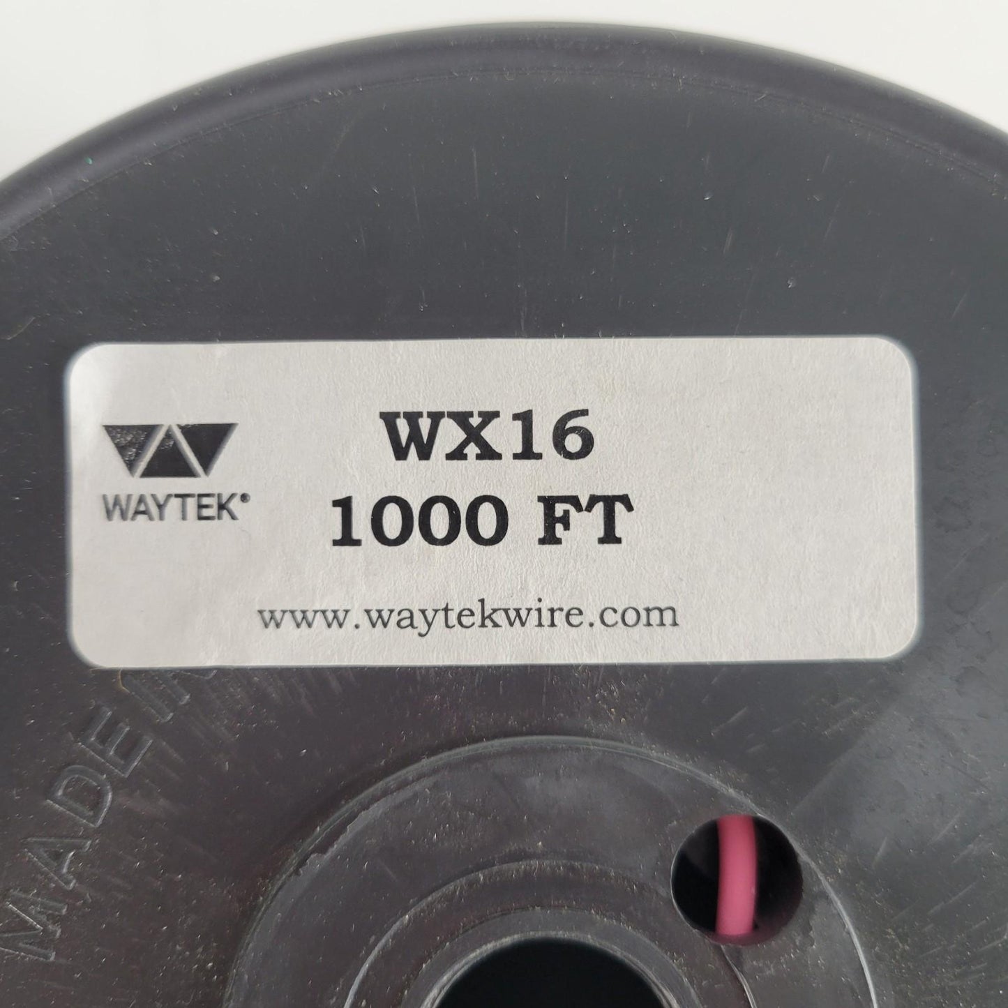 Partial Reel 600ft Waytek WX16-12 SXL Pink Cross-Link Automotive Wire 16GA