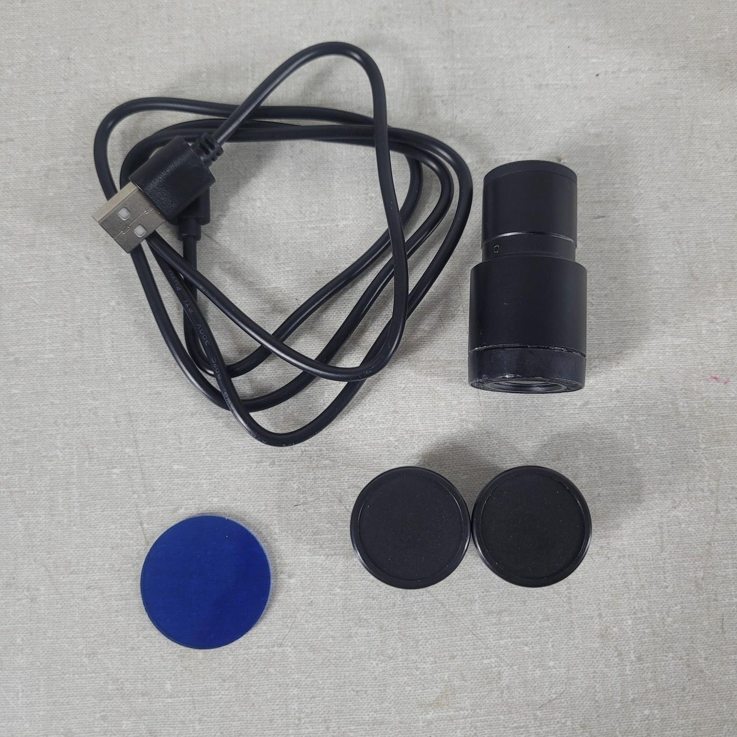 AmScope B120C-R 40X-1000X Mag Upright Compound Microscope - Missing one Eyepiece