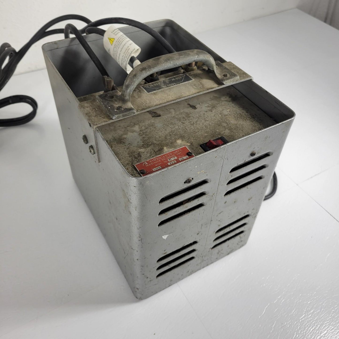TESTED WORKS- American Beauty 105-C2 Resistance Soldering 1000W w/ Copper Lugs