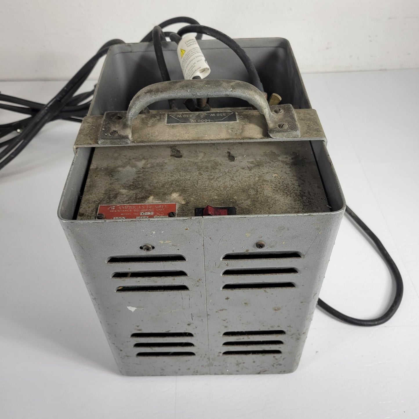 TESTED WORKS- American Beauty 105-C2 Resistance Soldering 1000W w/ Copper Lugs