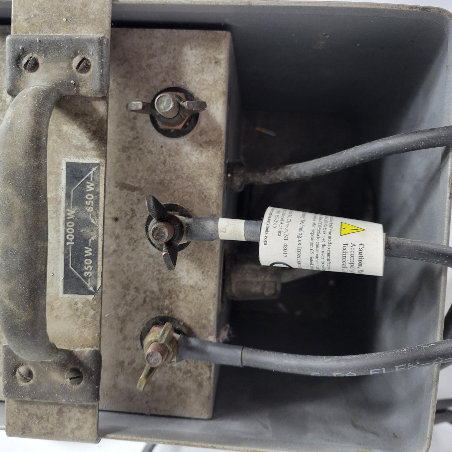 TESTED WORKS- American Beauty 105-C2 Resistance Soldering 1000W w/ Copper Lugs