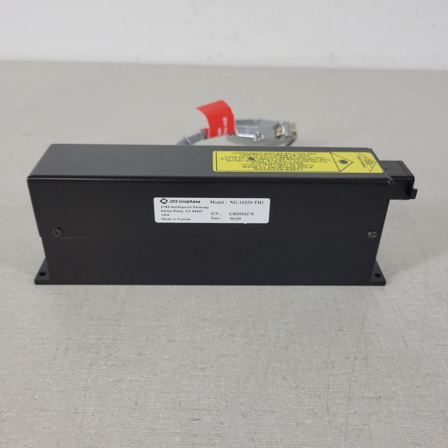 JDS Uniphase NG-10320-TH1 Nanolaser Pulsed Solid State Laser 532nm Nano Green