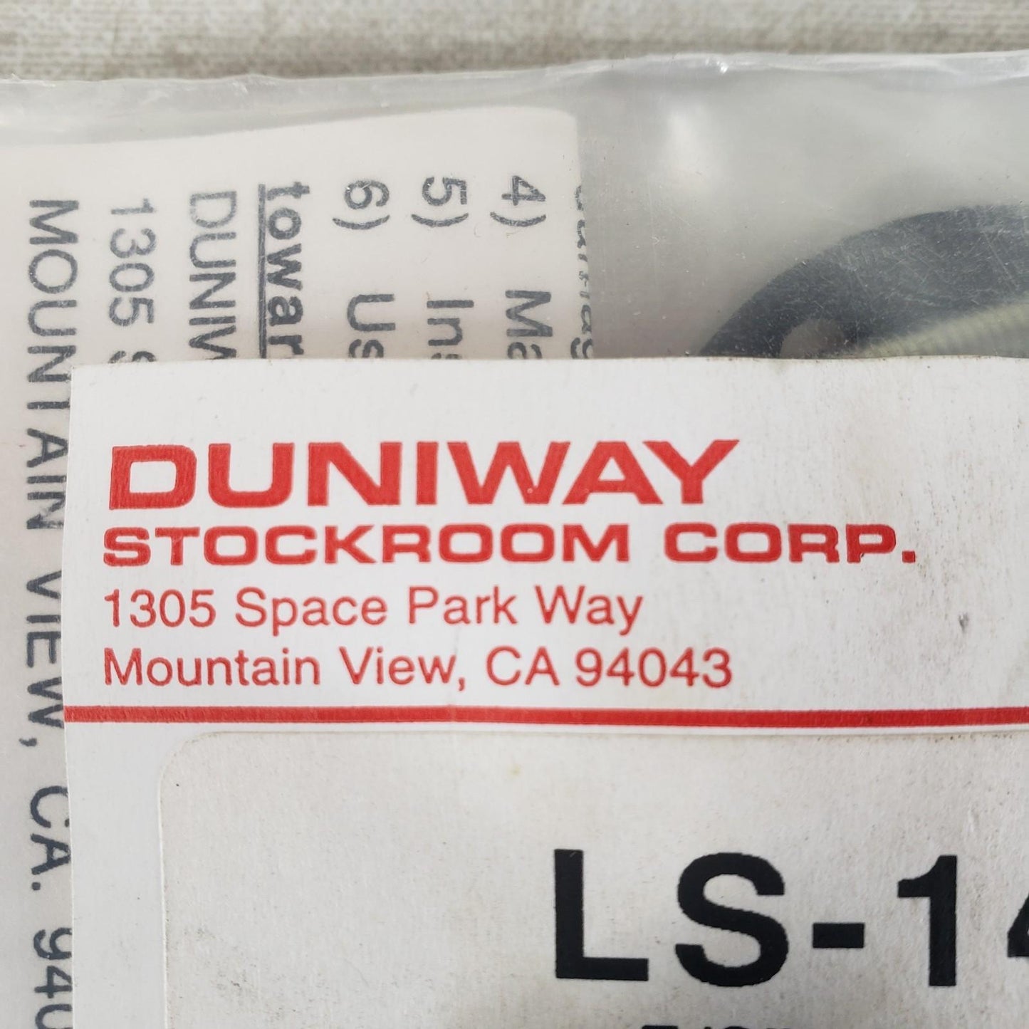 DUNIWAY STOCKROOM LS1400 5/8" Shaft Seal, Gasket, 3 Screws Kit