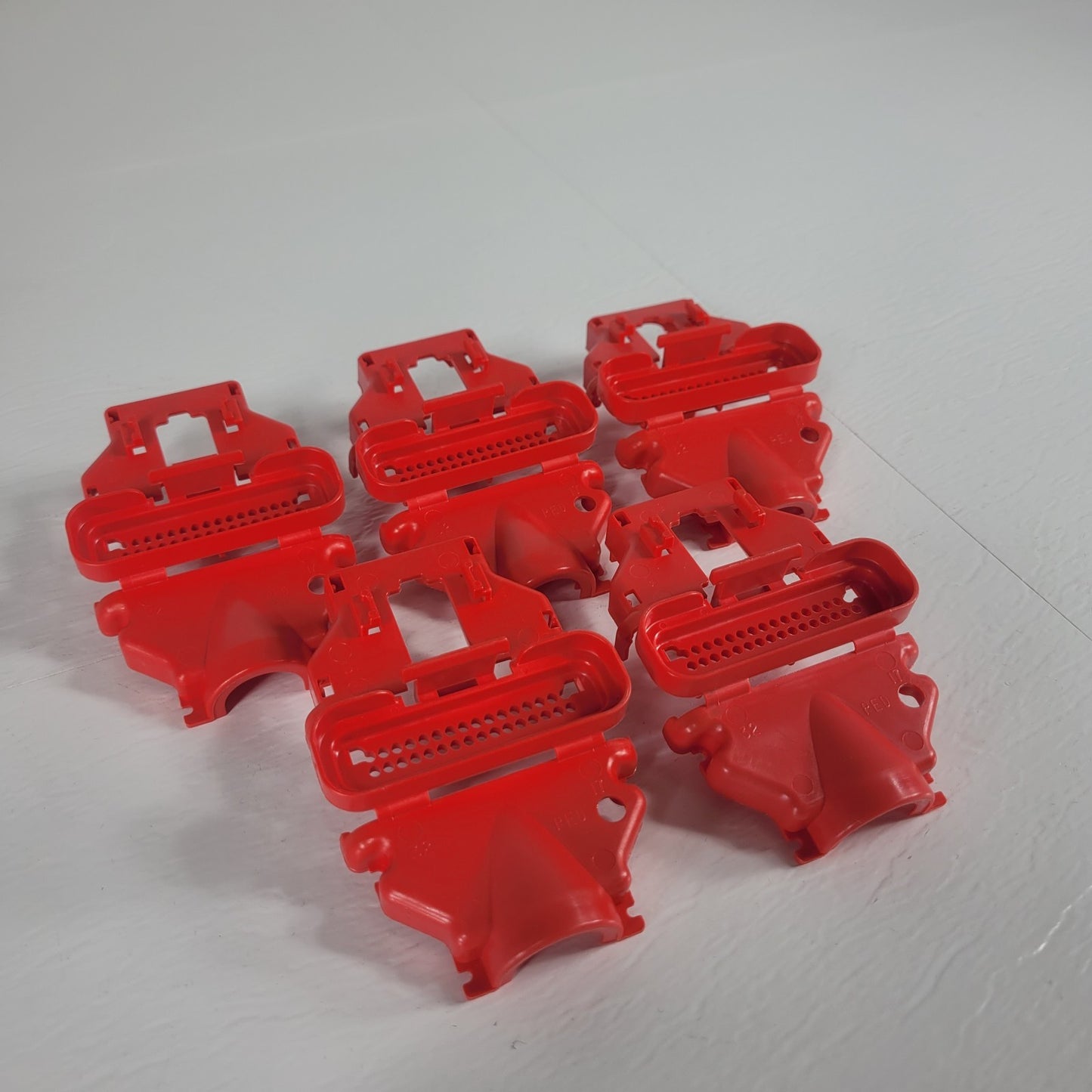 5 Pack Aptiv Delphi 15336800 Red Micro-Pack Strain Relief Lock Connector Seal