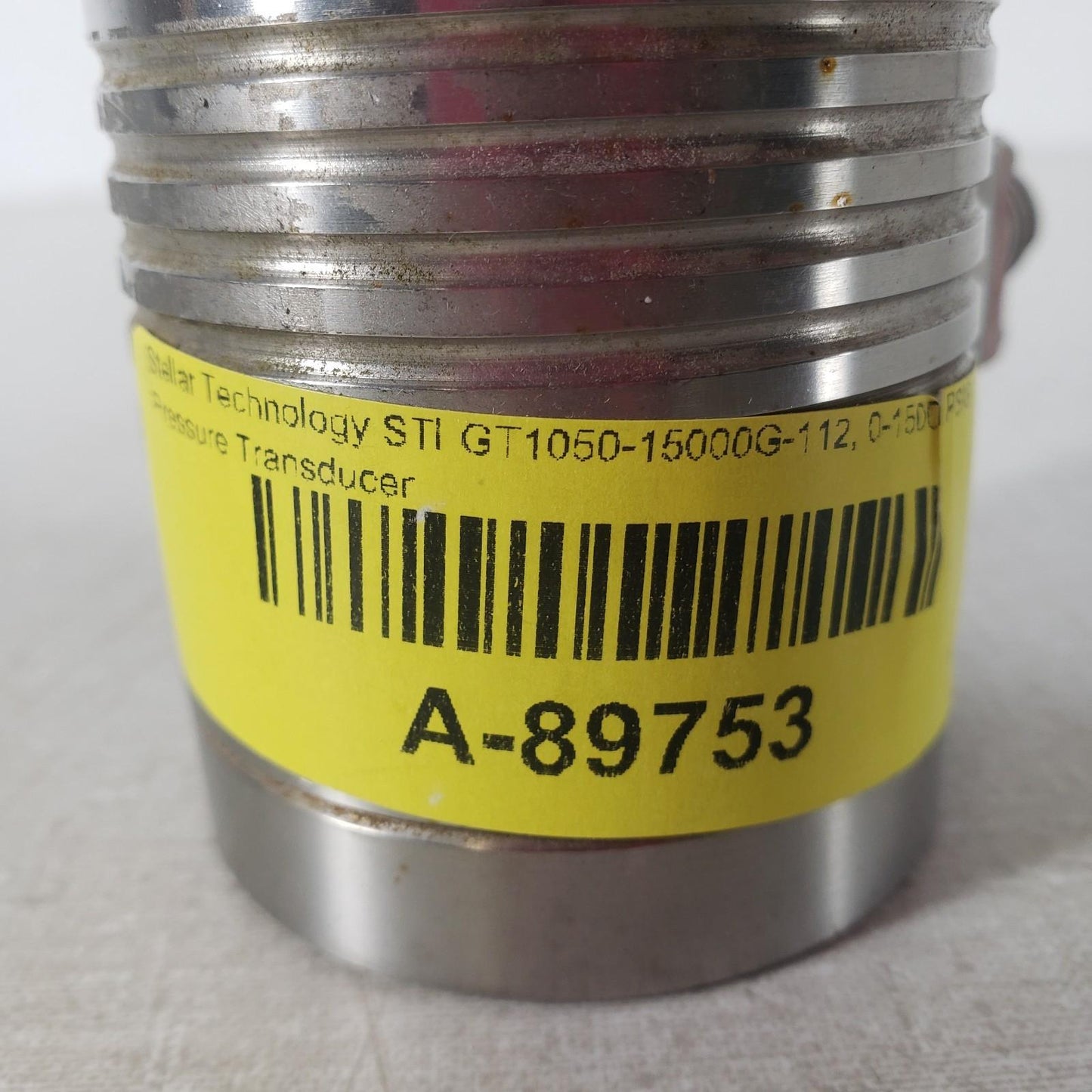 STI GT1050-15000G-112 Pressure Transducer Range of 0-15000 PSIG Sensor