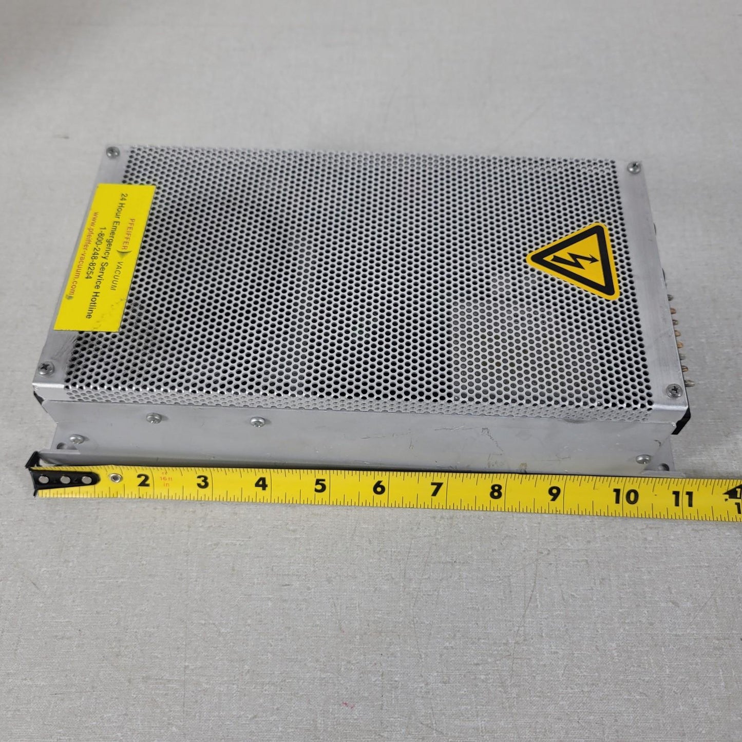 TESTED to E-7 Torr: Pfeiffer TPH240 Turbo Vacuum Pump ISO100 TCP120A Controller