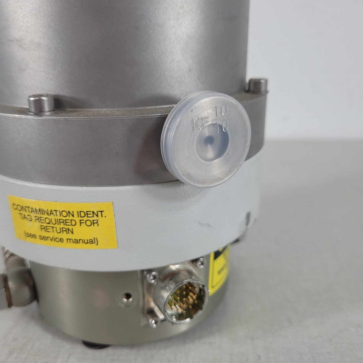 TESTED to E-7 Torr: Pfeiffer TPH240 Turbo Vacuum Pump ISO100 TCP120A Controller