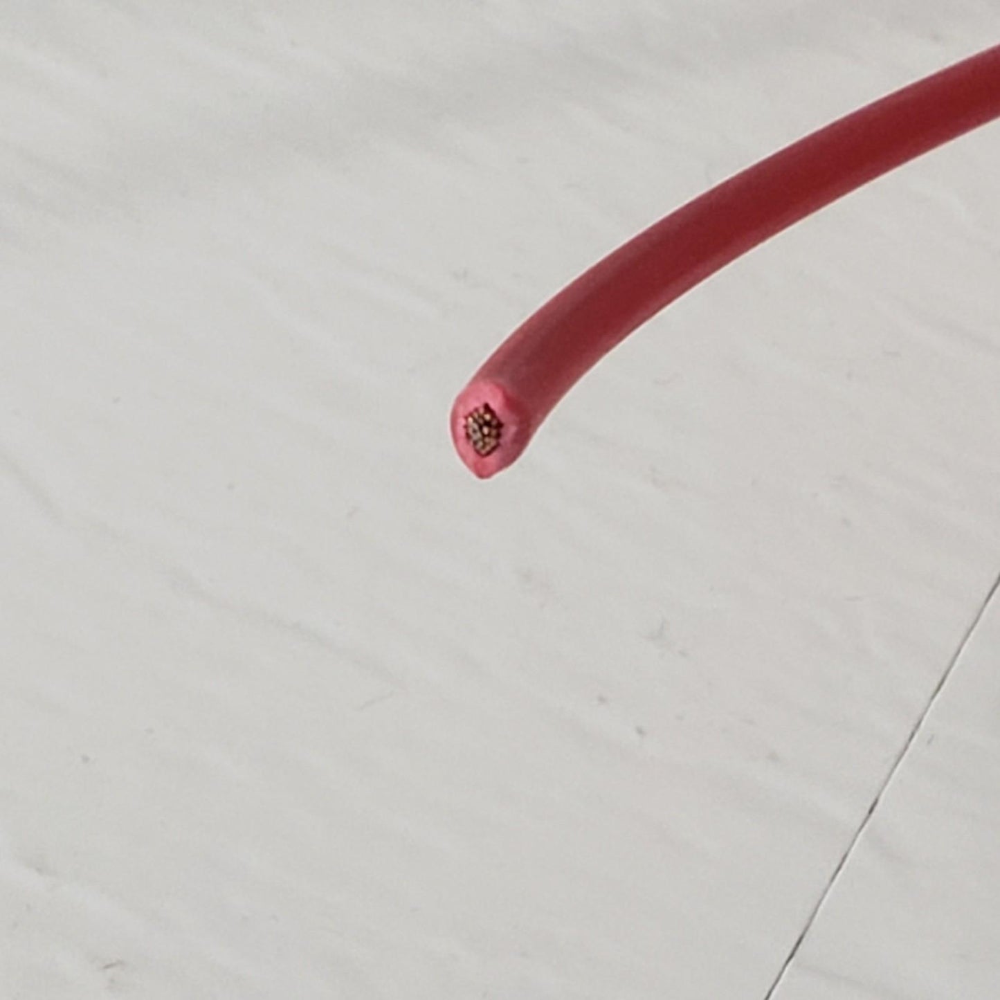 Partial Reel 820ft Waytek WX16-2 SXL Red Cross-Link Automotive Wire 16GA