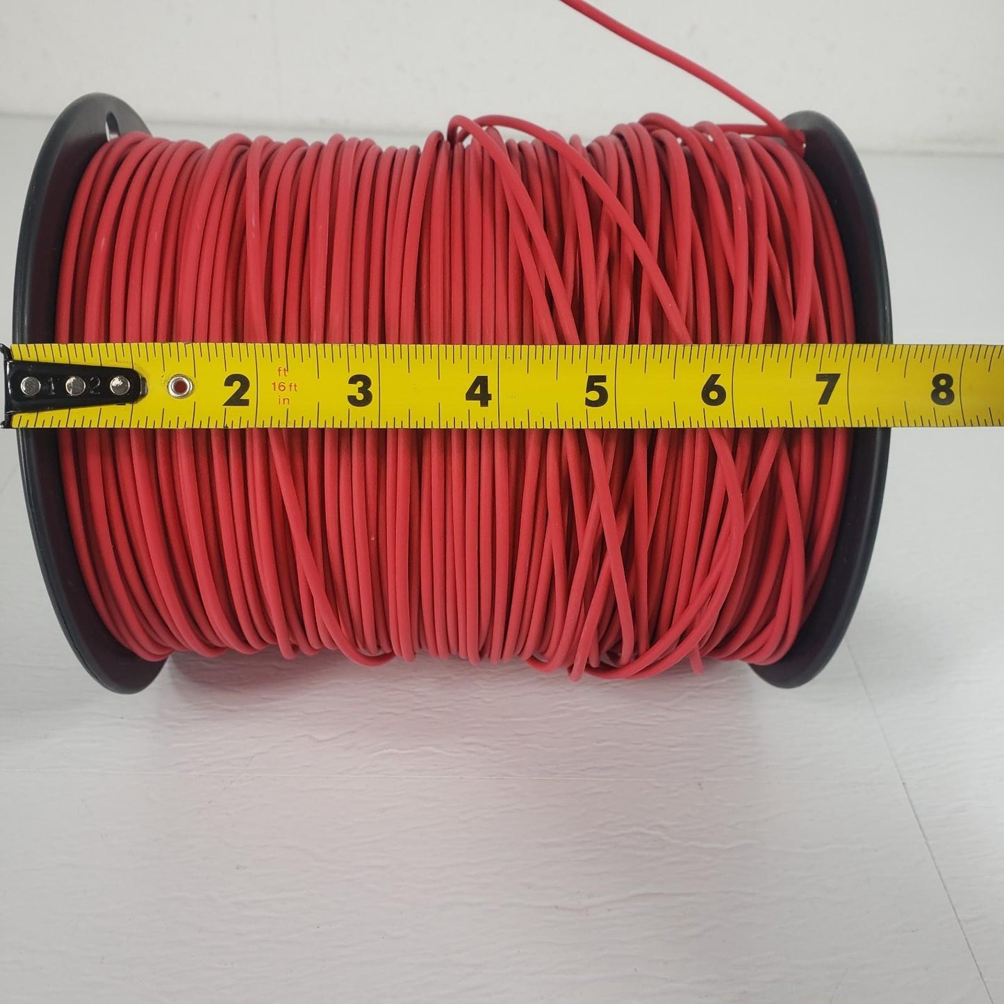 Partial Reel 820ft Waytek WX16-2 SXL Red Cross-Link Automotive Wire 16GA