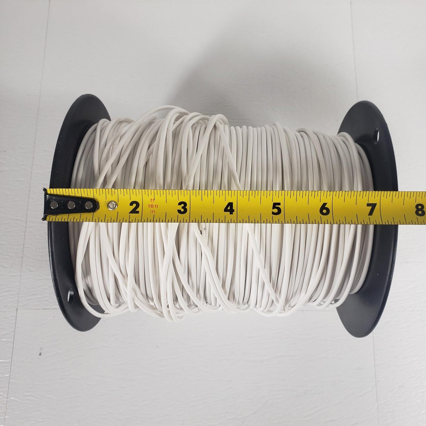Partial Reel 700ft Waytek WX16-9 SXL White Cross-Link Automotive Wire 16GA