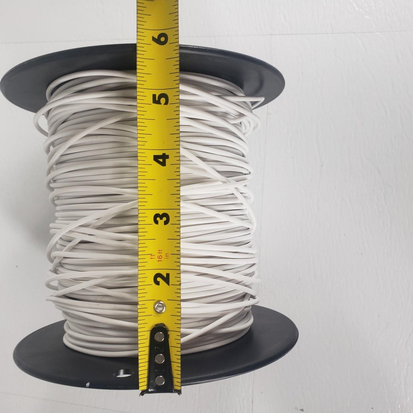 Partial Reel 540ft Waytek WX18-9 SXL White Cross-Link Automotive Wire 18GA