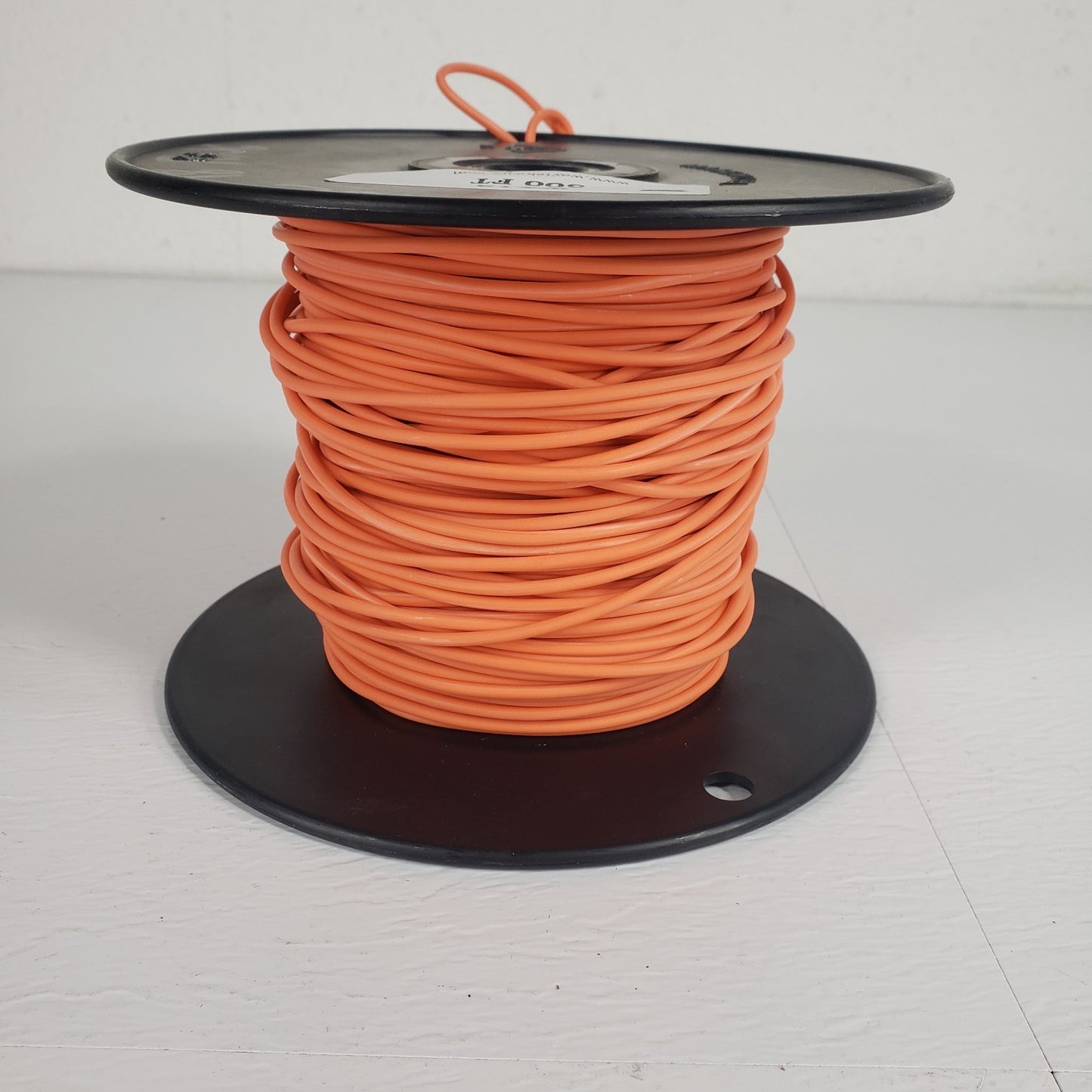 Partial Reel 220ft Waytek WX18-3 SXL Orange Cross-Link Automotive Wire 18GA