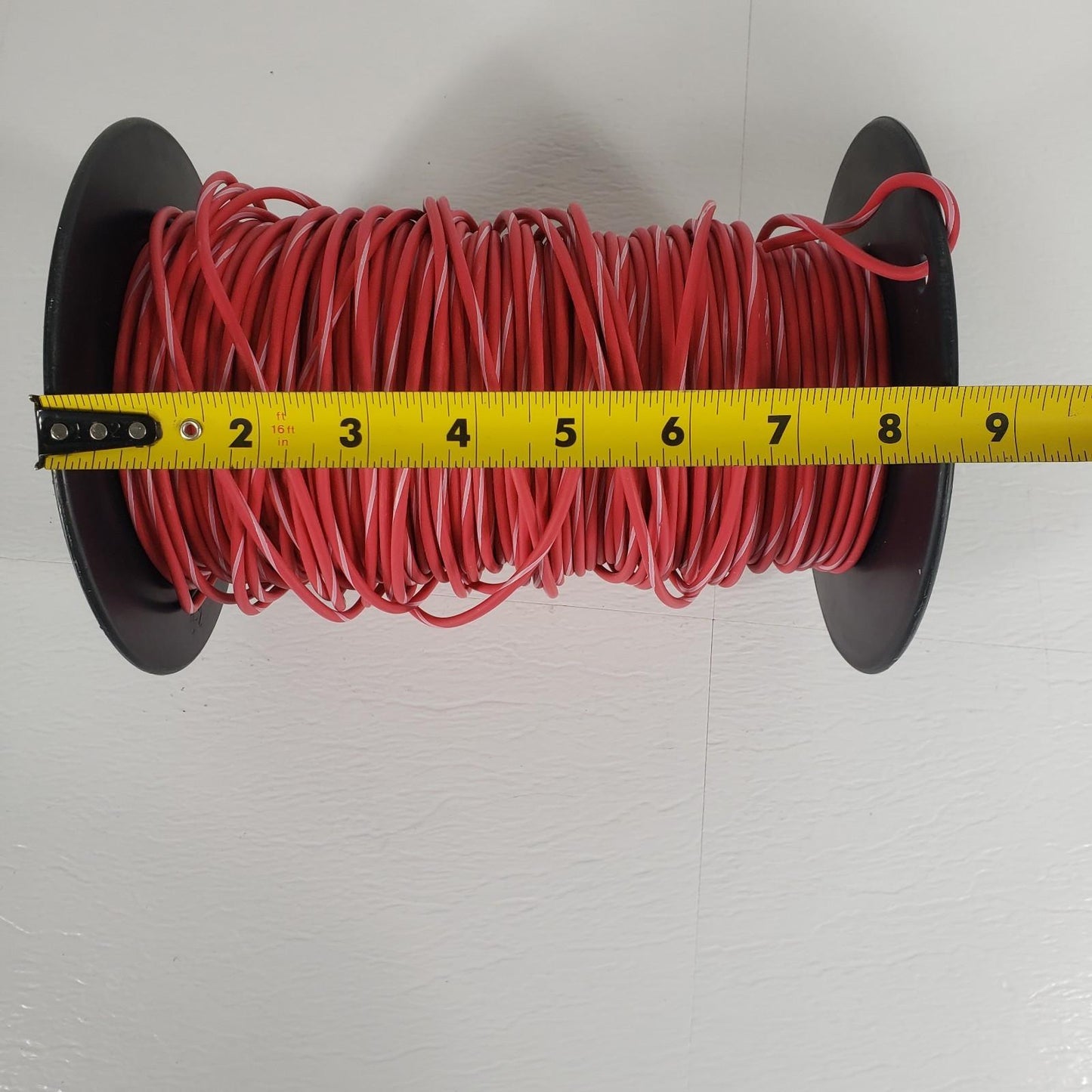 Partial Reel 380ft Waytek WX14-2 SXL Red & White Cross-Link Automotive Wire 14GA