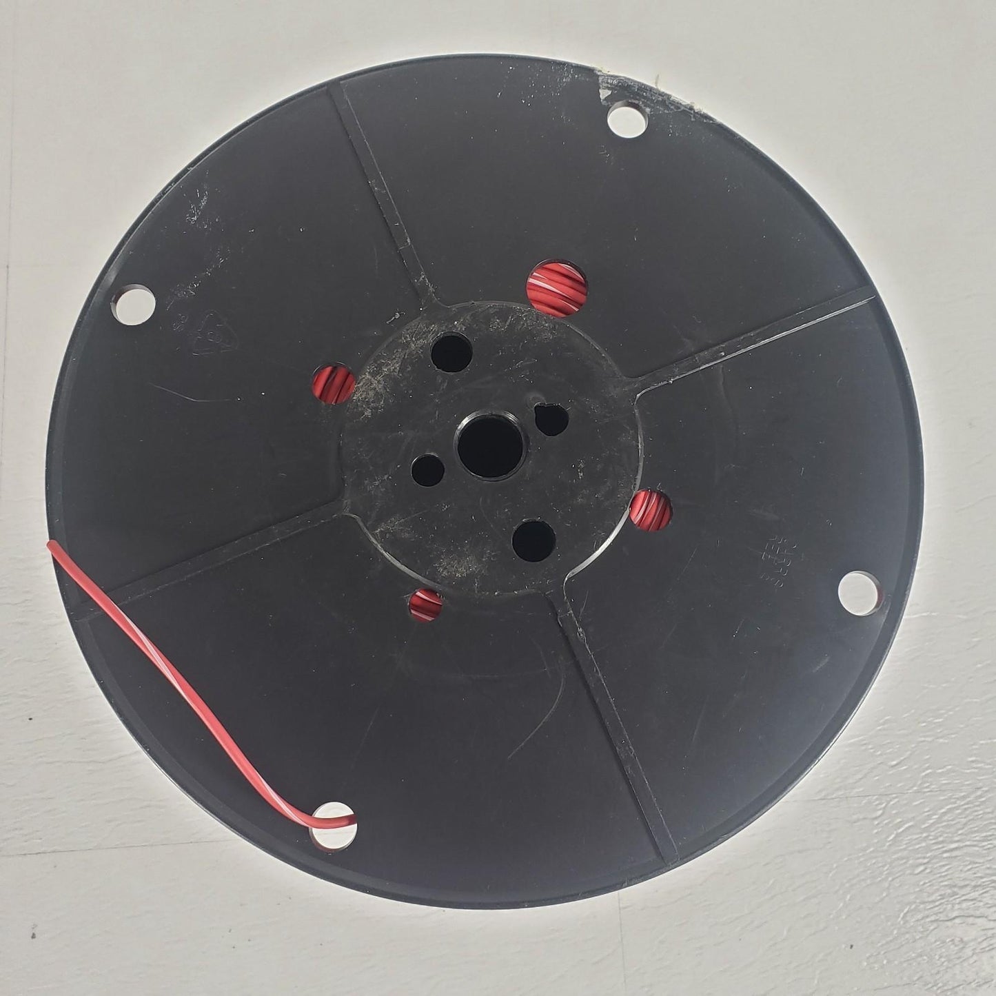 Partial Reel 800ft Waytek WX16-2 SXL Red & White Cross-Link Automotive Wire 16GA