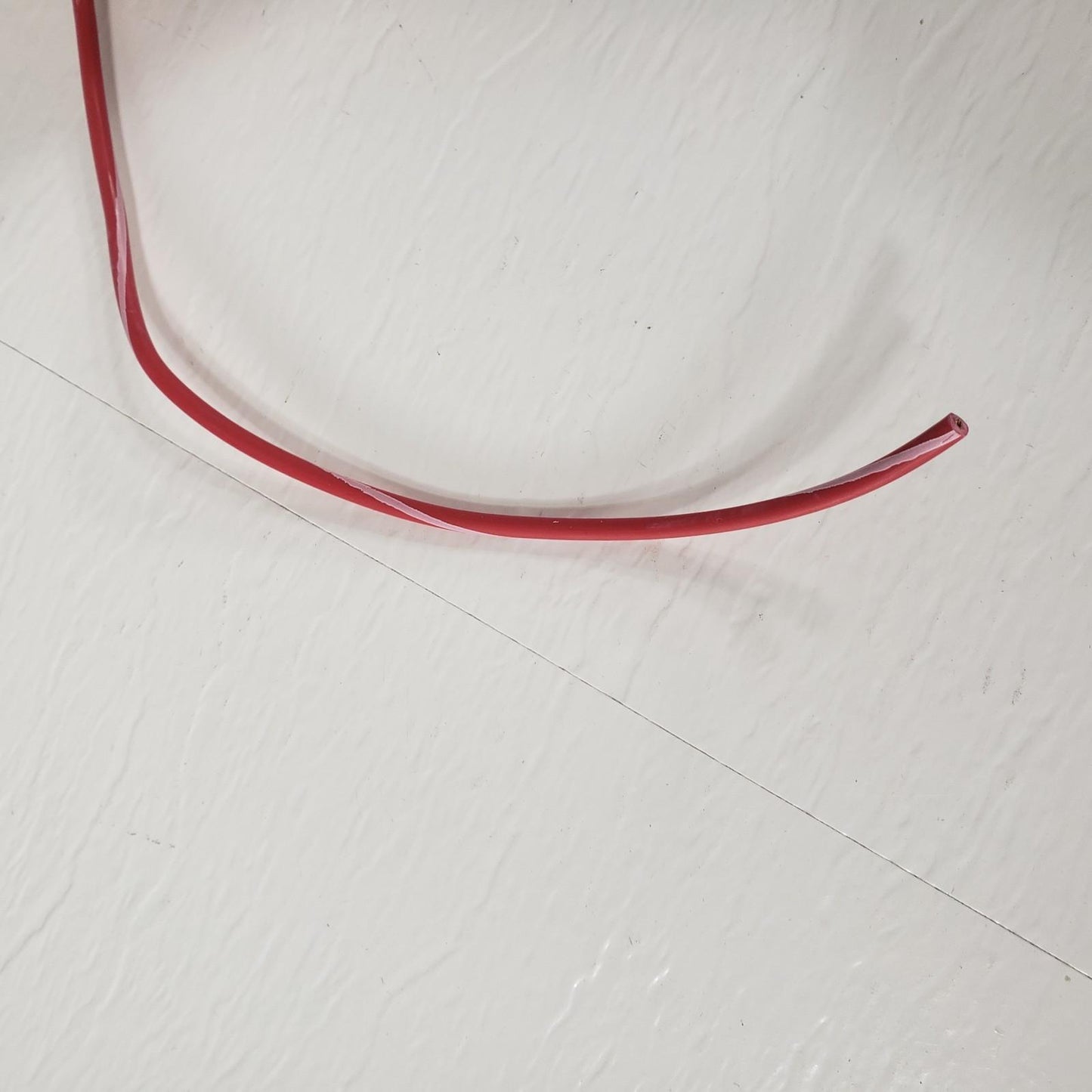 Partial Reel 800ft Waytek WX16-2 SXL Red & White Cross-Link Automotive Wire 16GA