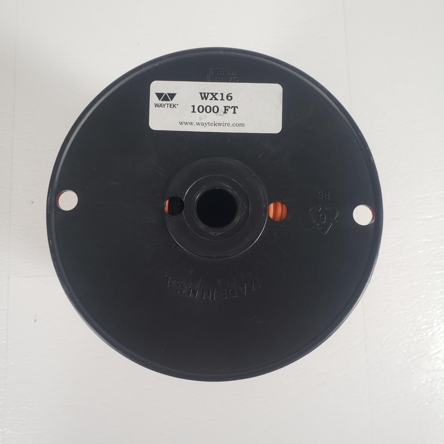 Partial Reel 600ft Waytek WX16-3 SXL Orange Cross-Link Automotive Wire 16GA