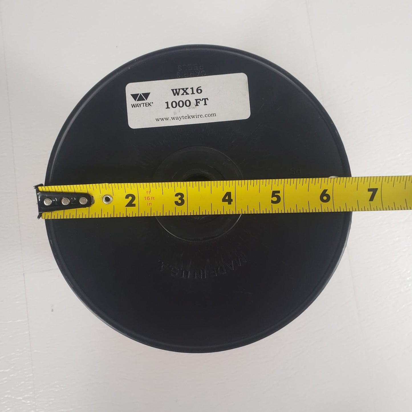 Partial Reel 600ft Waytek WX16-3 SXL Orange Cross-Link Automotive Wire 16GA