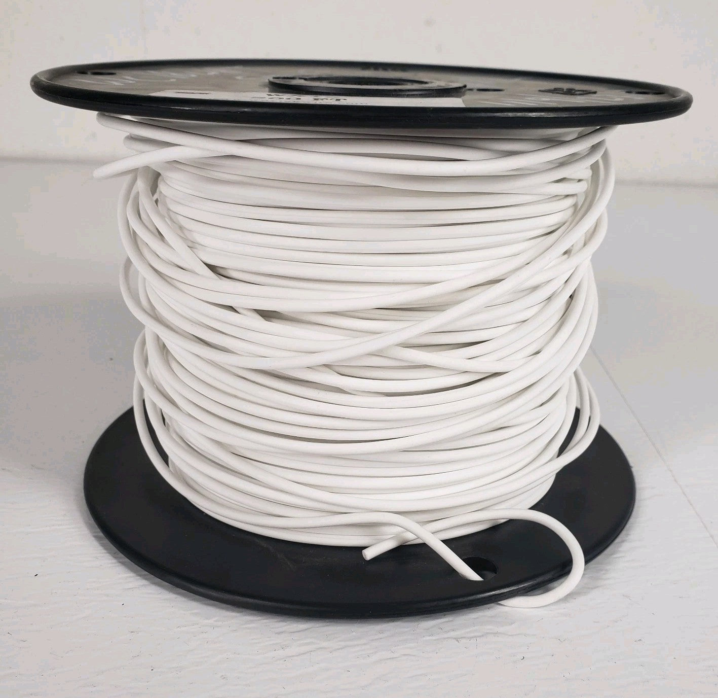 Partial Reel 330ft Waytek WX18-9 SXL White Cross-Link Automotive Wire 18GA