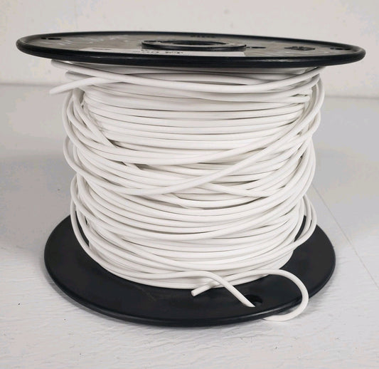 Partial Reel 330ft Waytek WX18-9 SXL White Cross-Link Automotive Wire 18GA