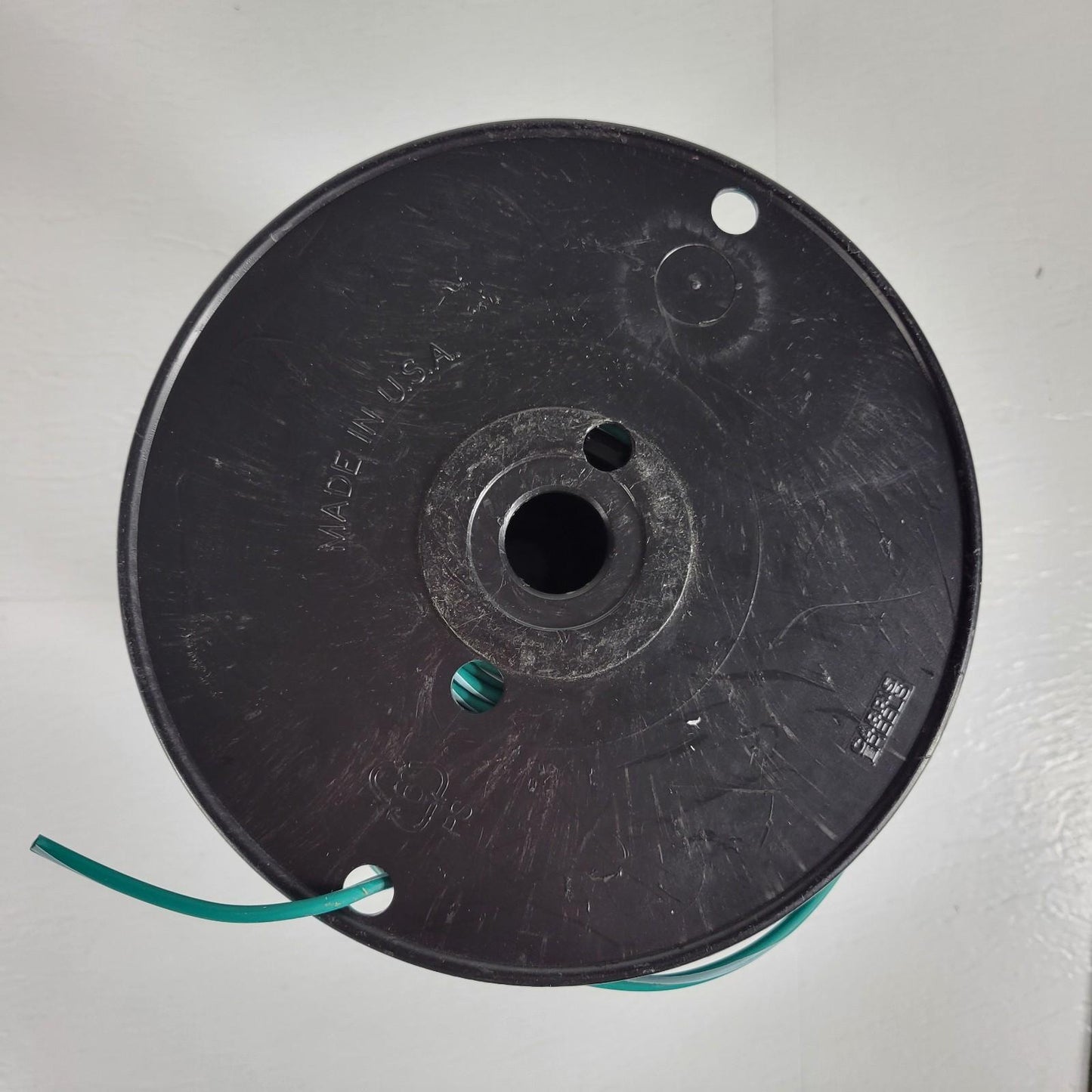 Partial Reel 540ft Waytek WX16-5 SXL Green & White Cross-Link Automotive Wire